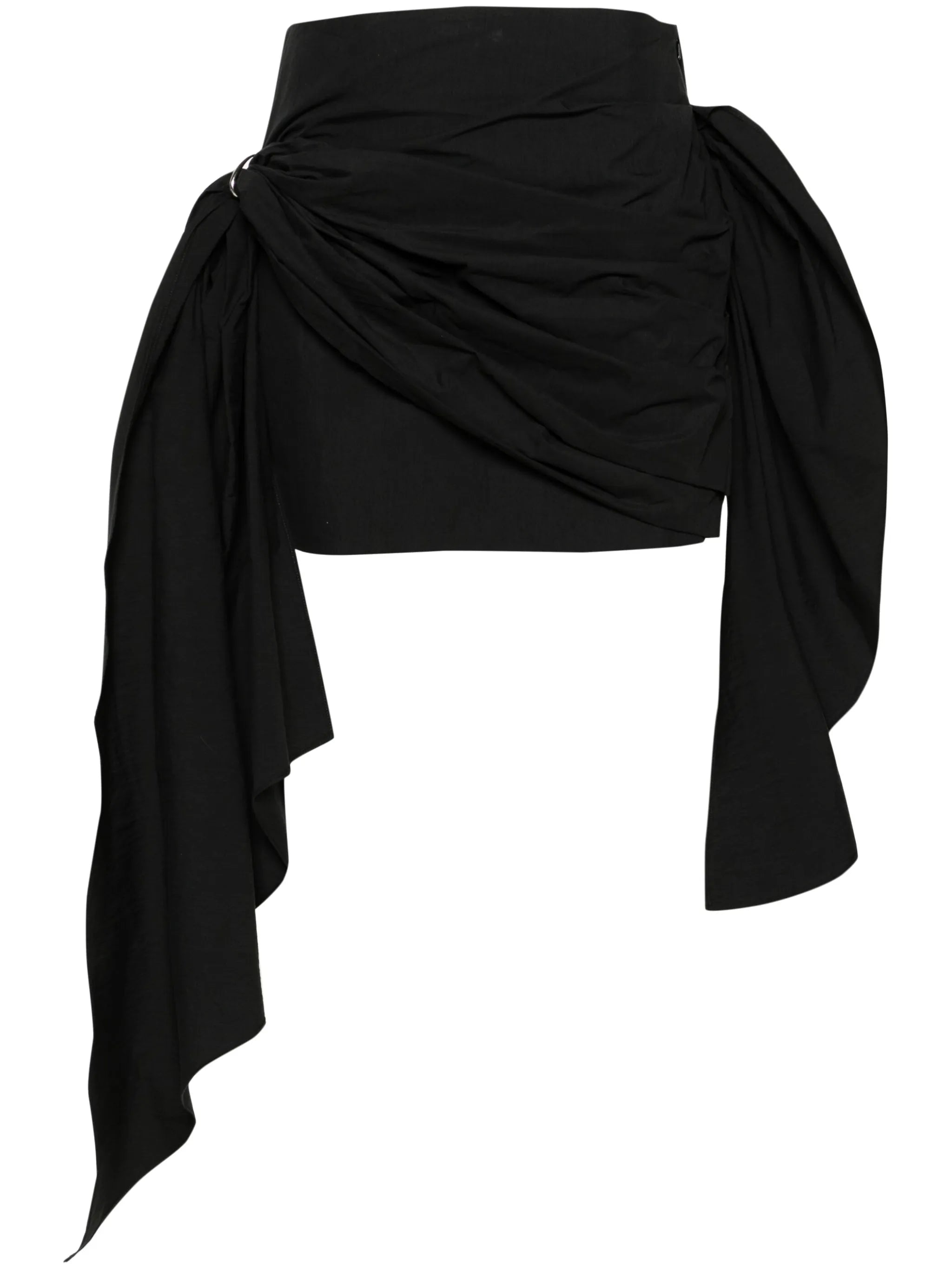 Cloud draped miniskirt