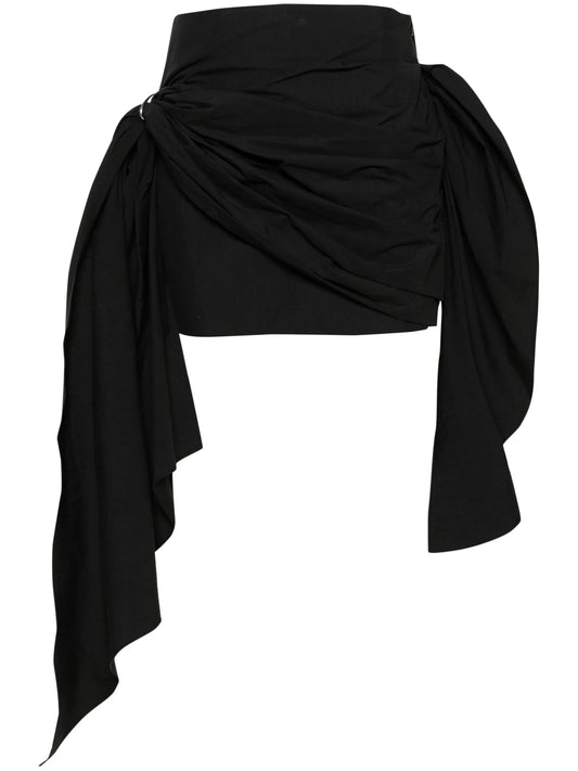 Cloud draped miniskirt