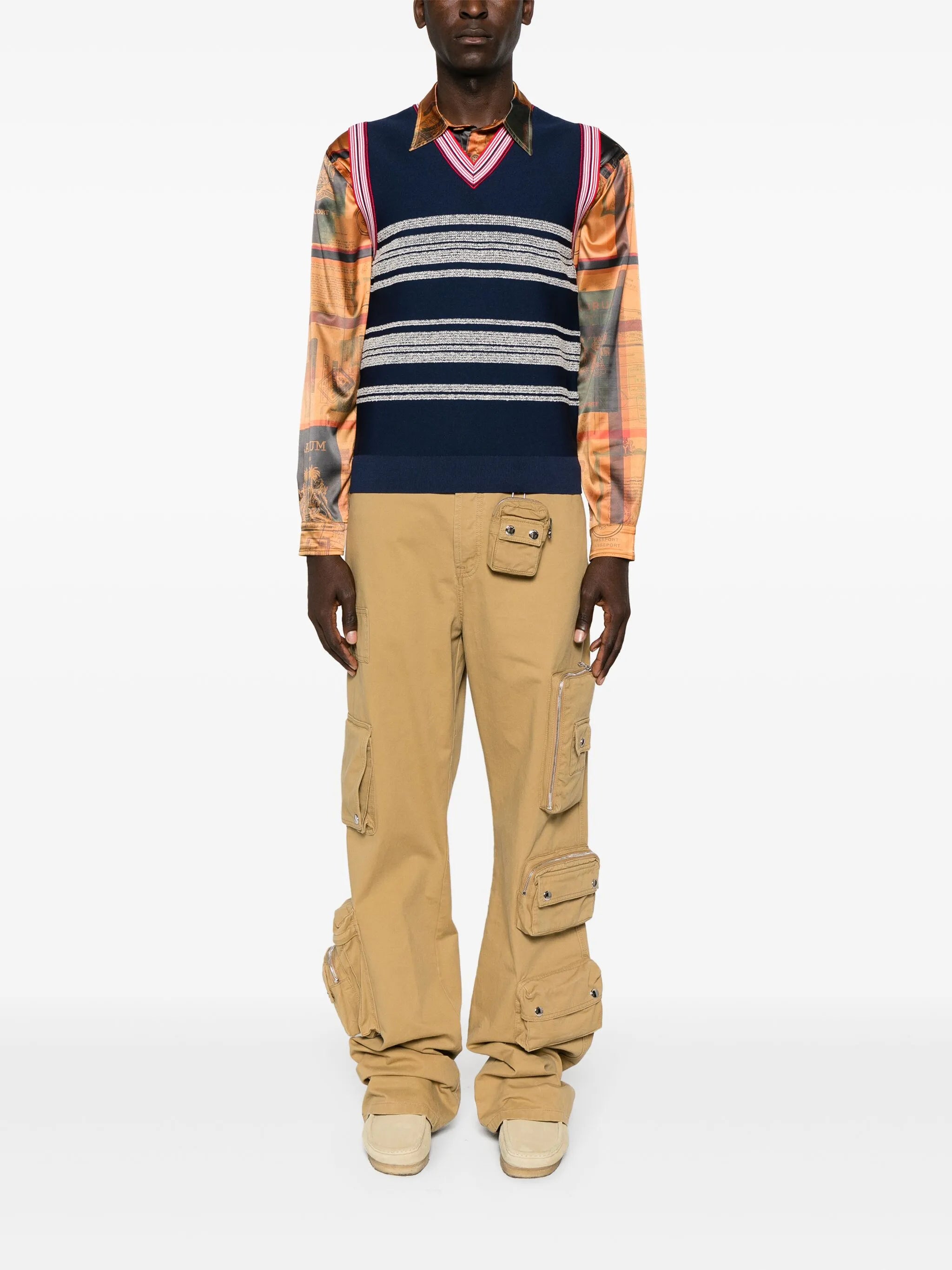 Shade V-neck vest
