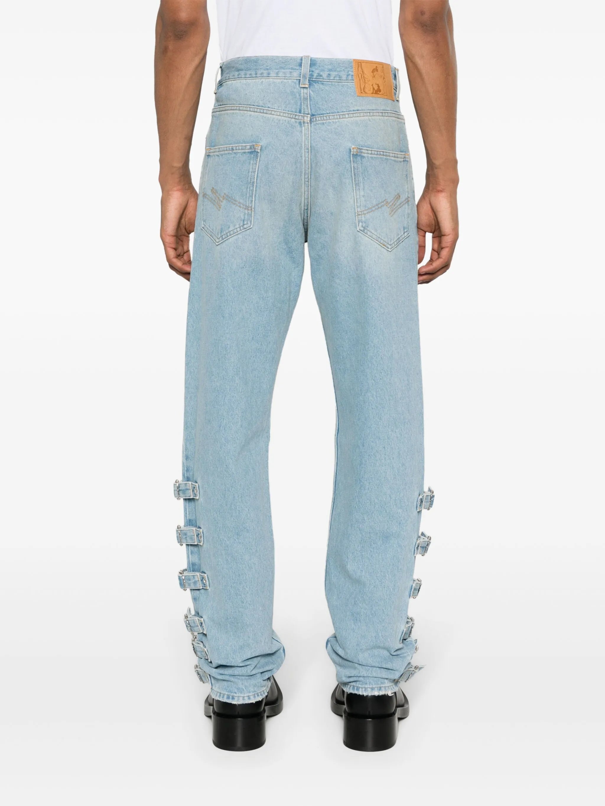 5 Pockets straight-leg jeans