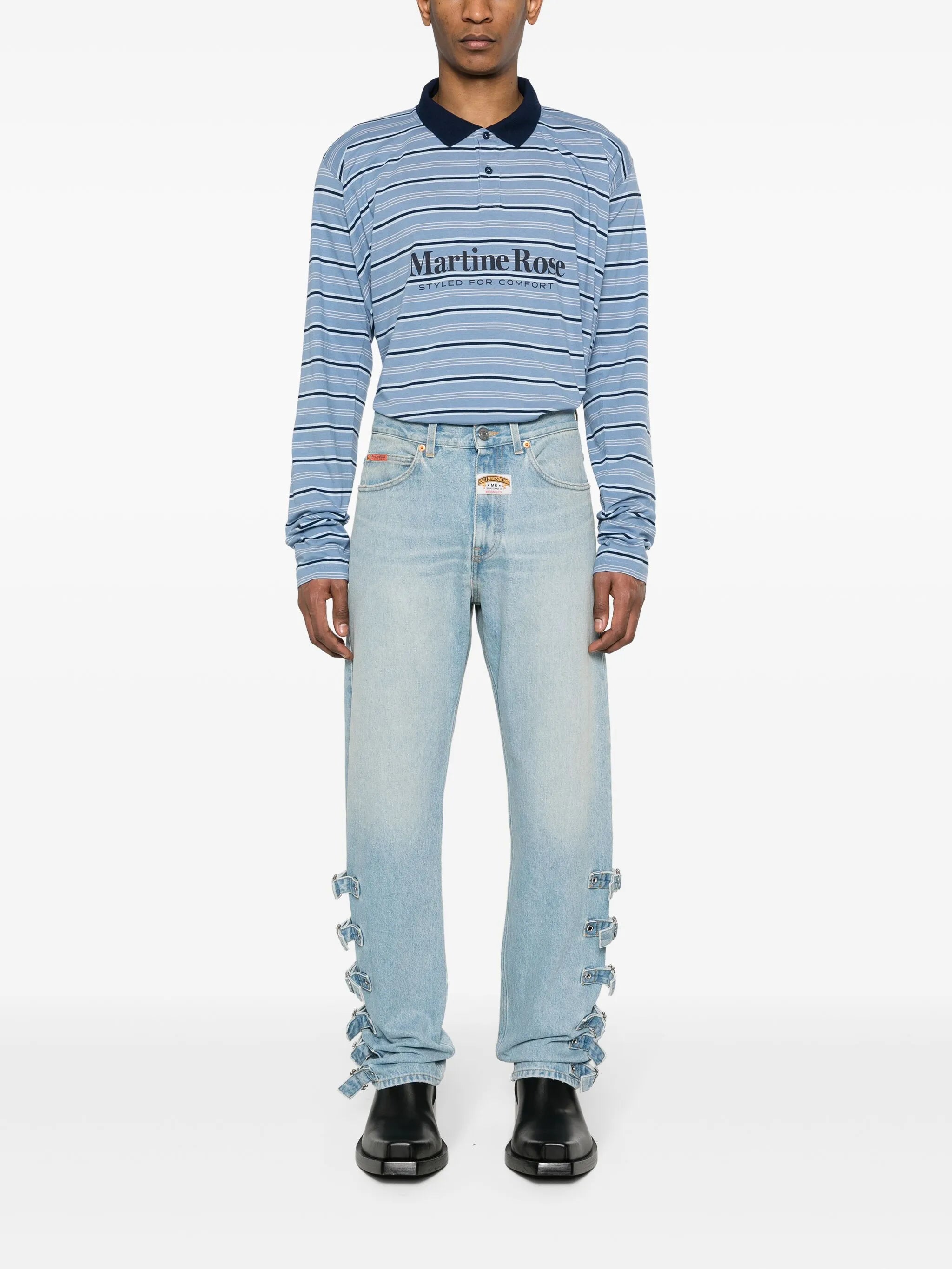 5 Pockets straight-leg jeans