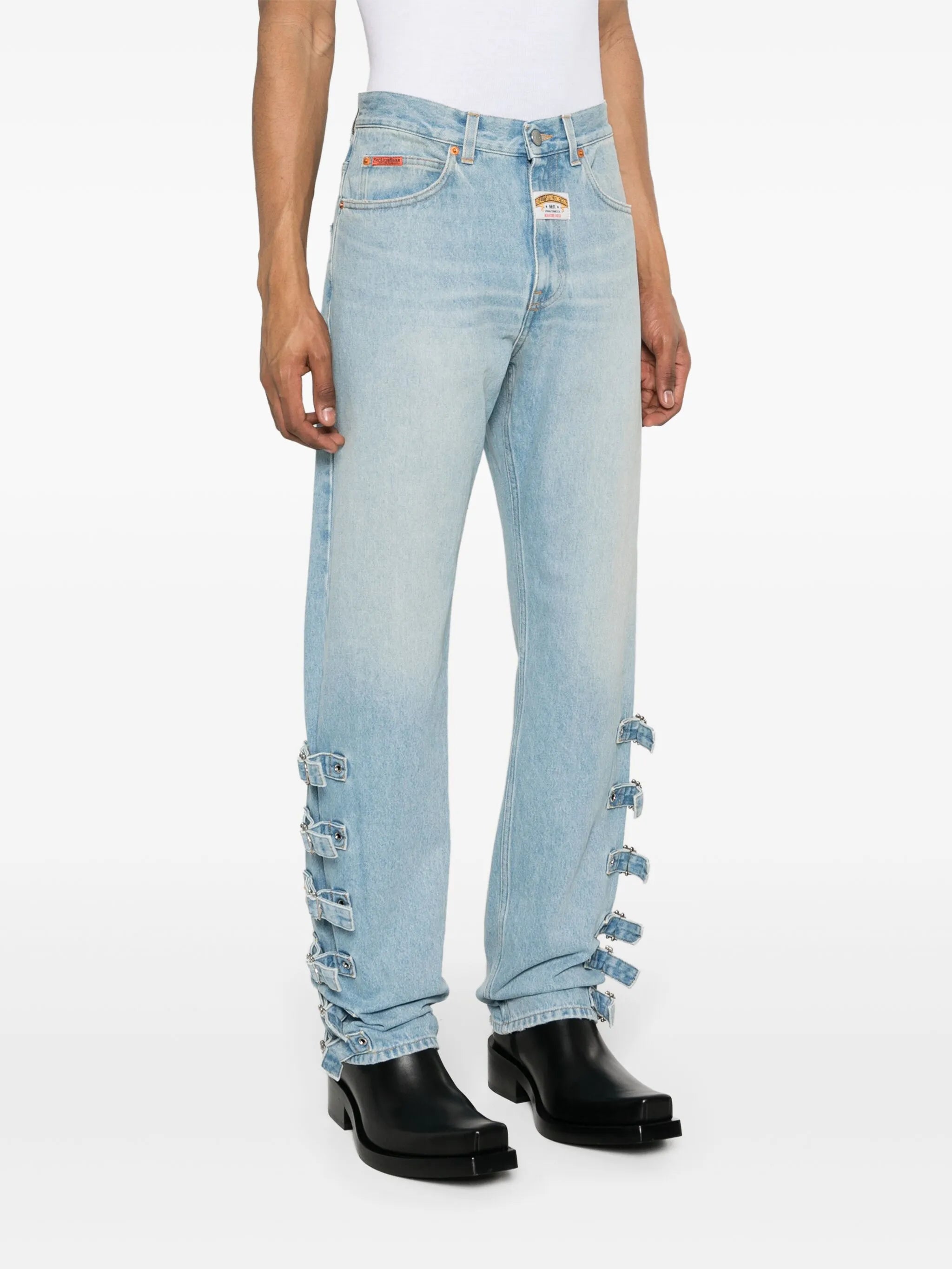 5 Pockets straight-leg jeans