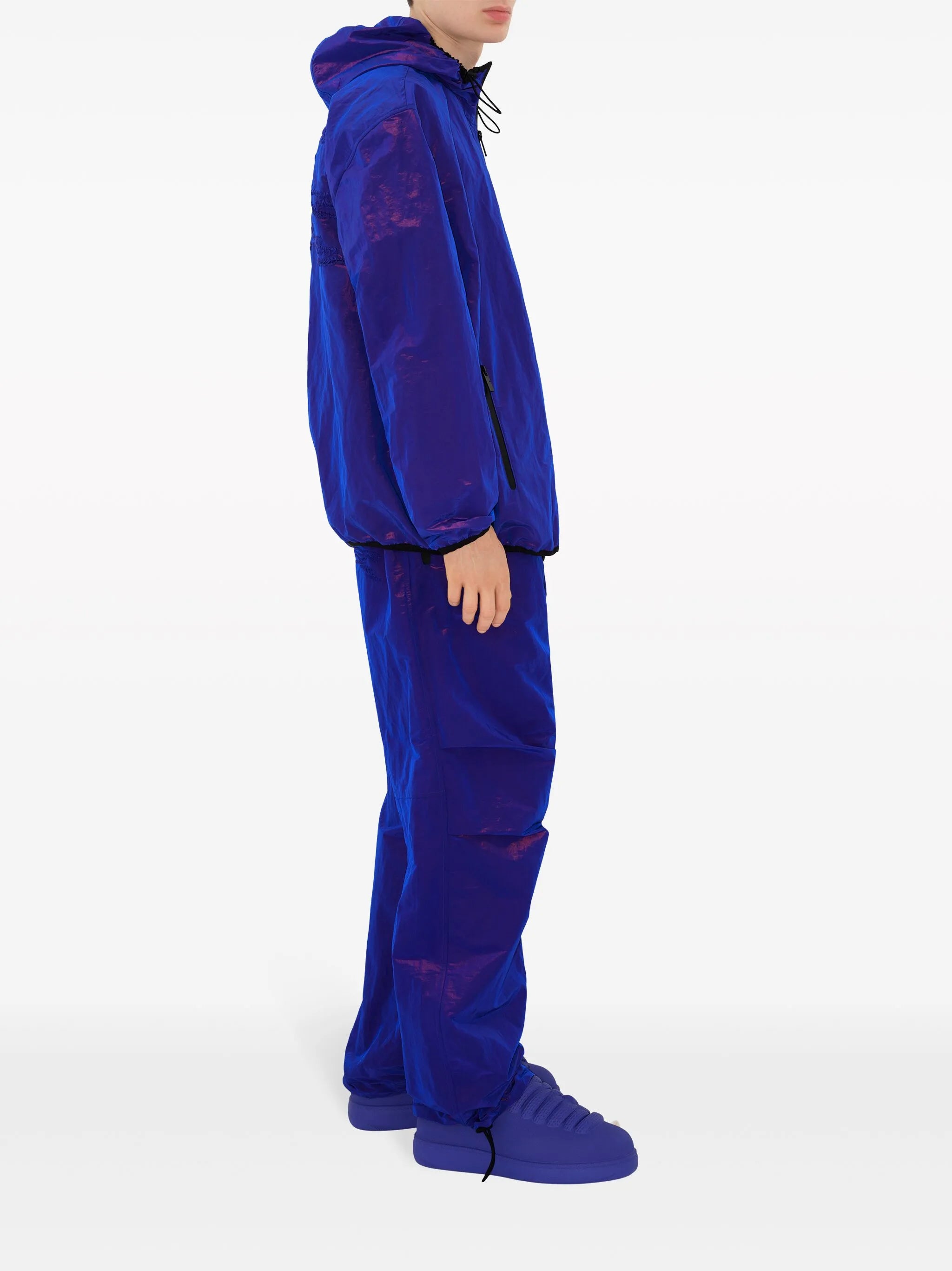 EKD-embroidered windbreaker jacket