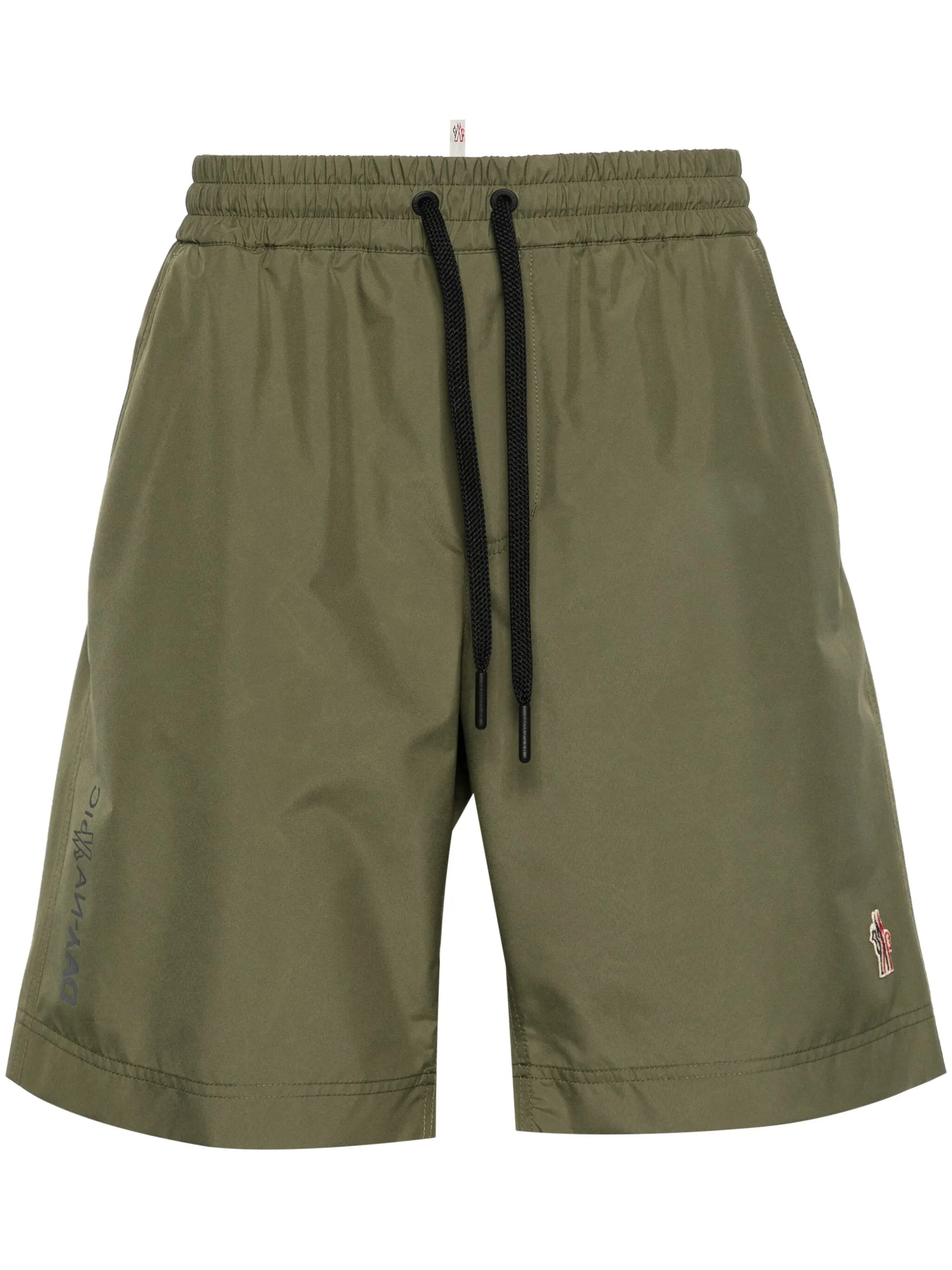 logo-patch bermuda shorts