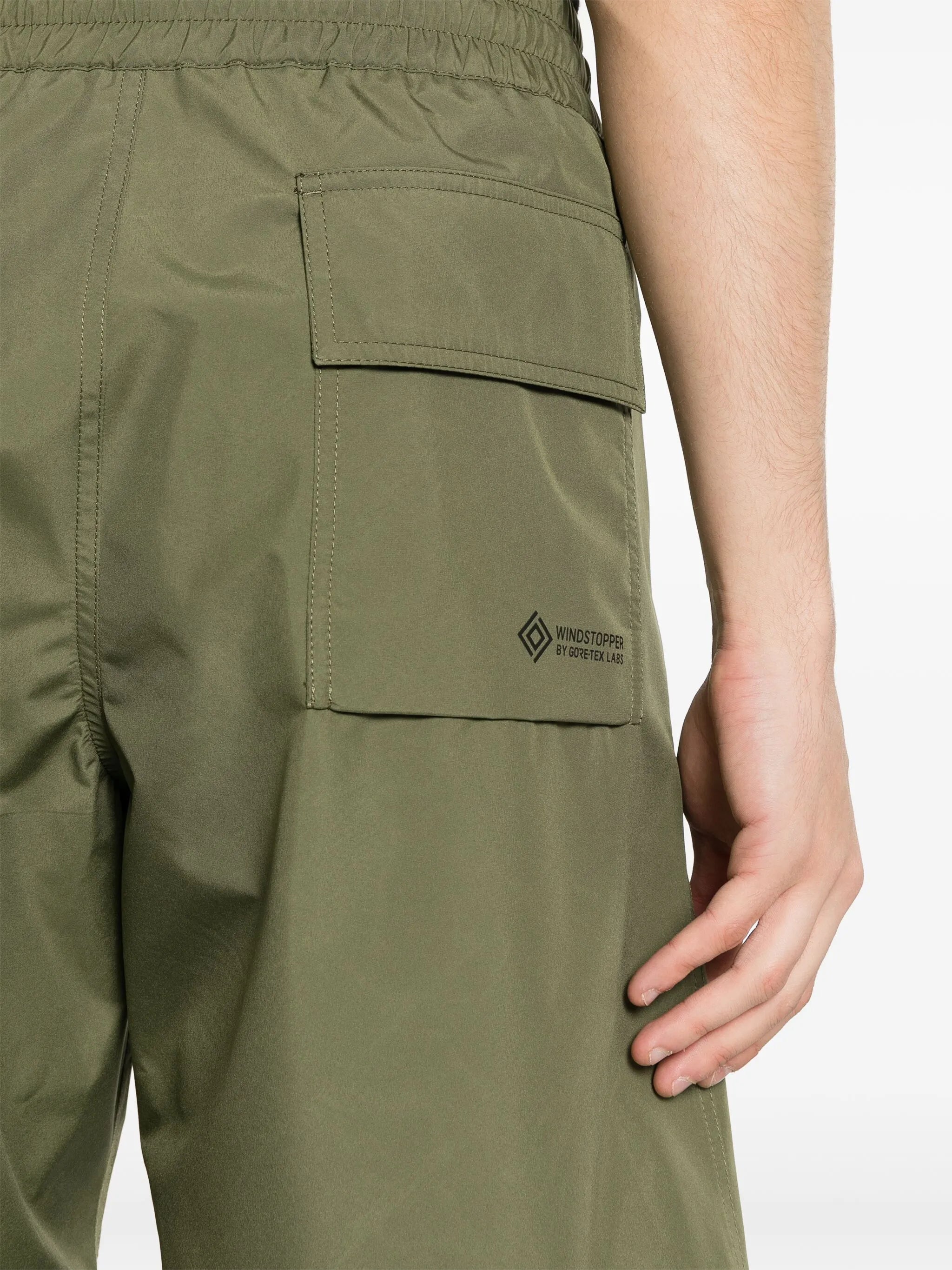 logo-patch bermuda shorts
