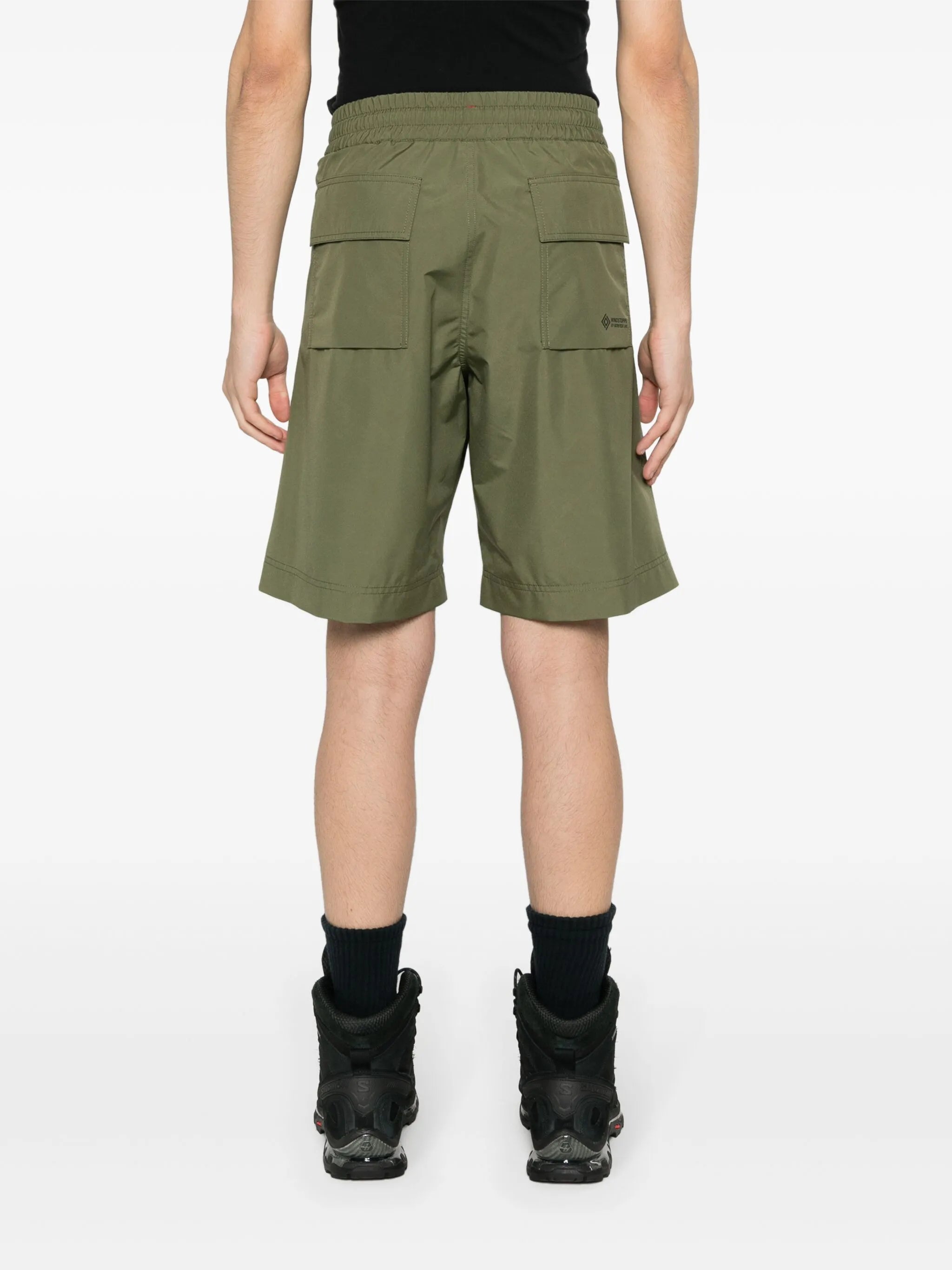 logo-patch bermuda shorts