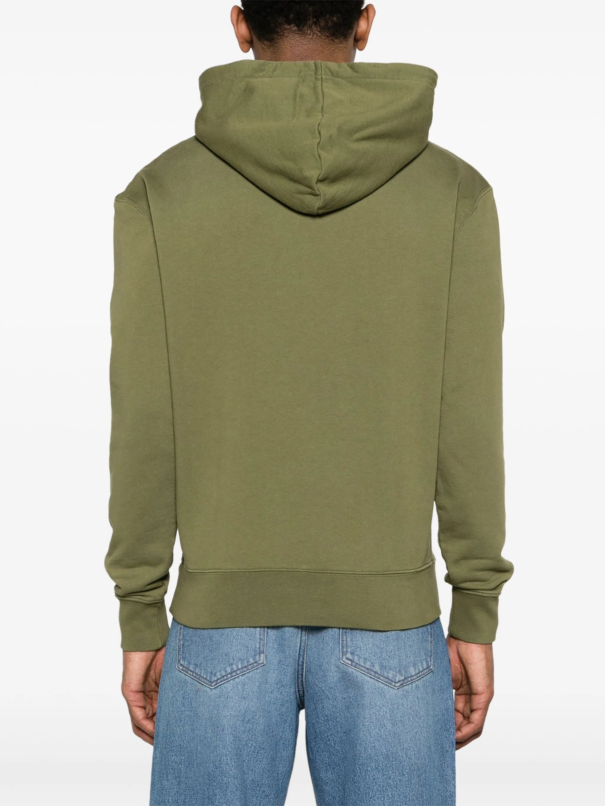 Chillax Fox-patch cotton hoodie
