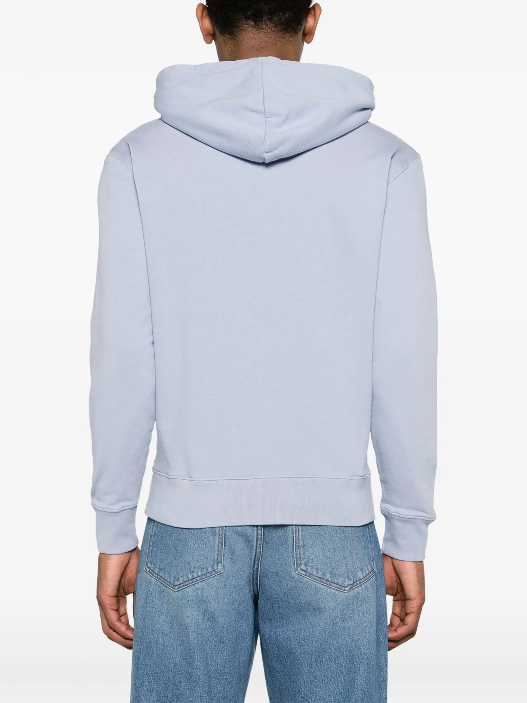 Chillax Fox-patch cotton hoodie