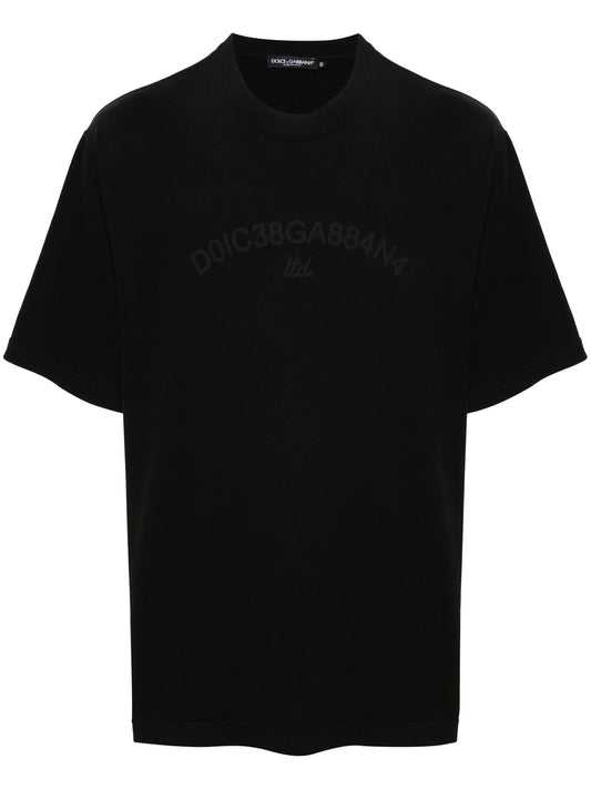 logo-print cotton T-shirt