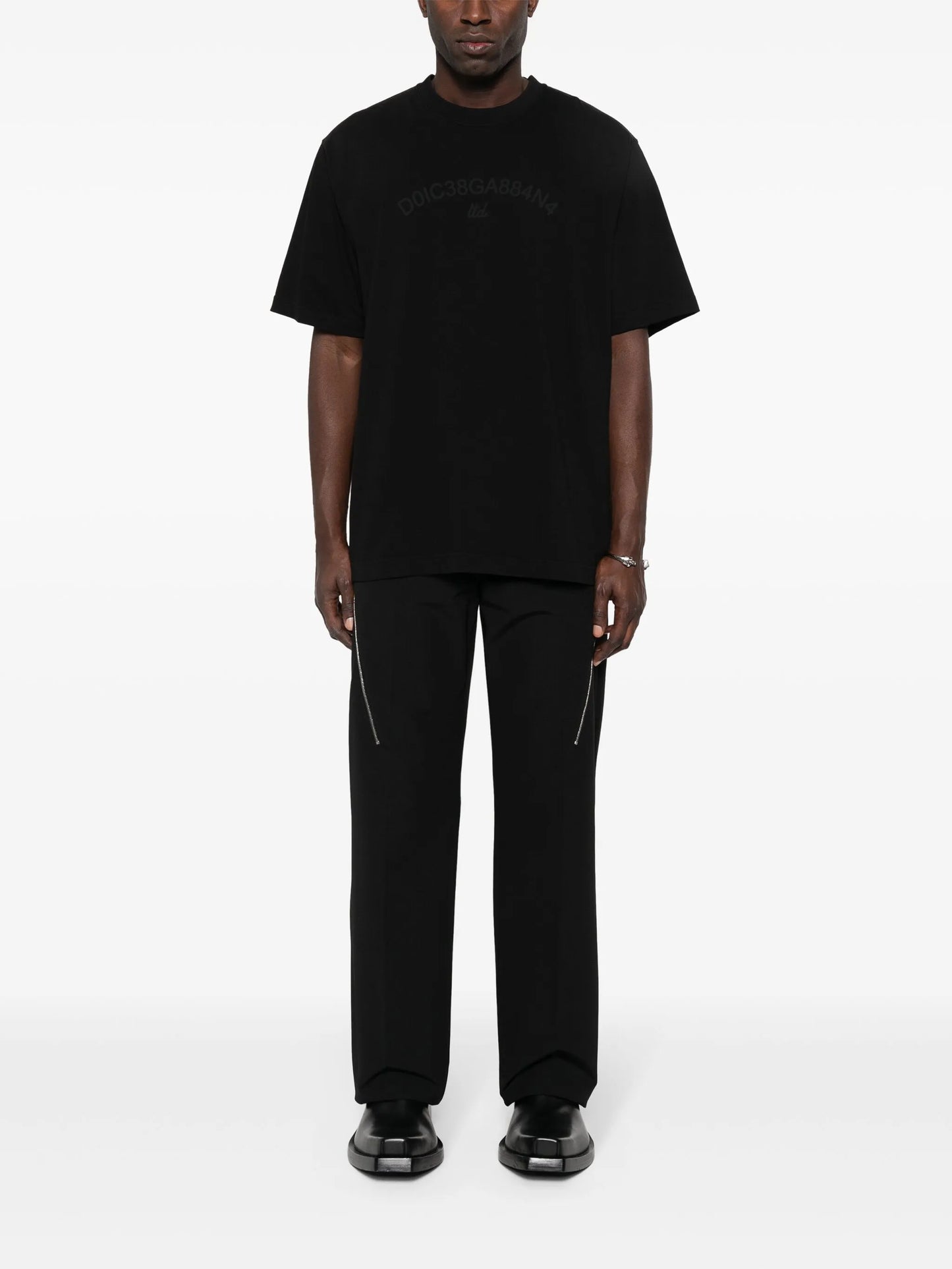 logo-print cotton T-shirt