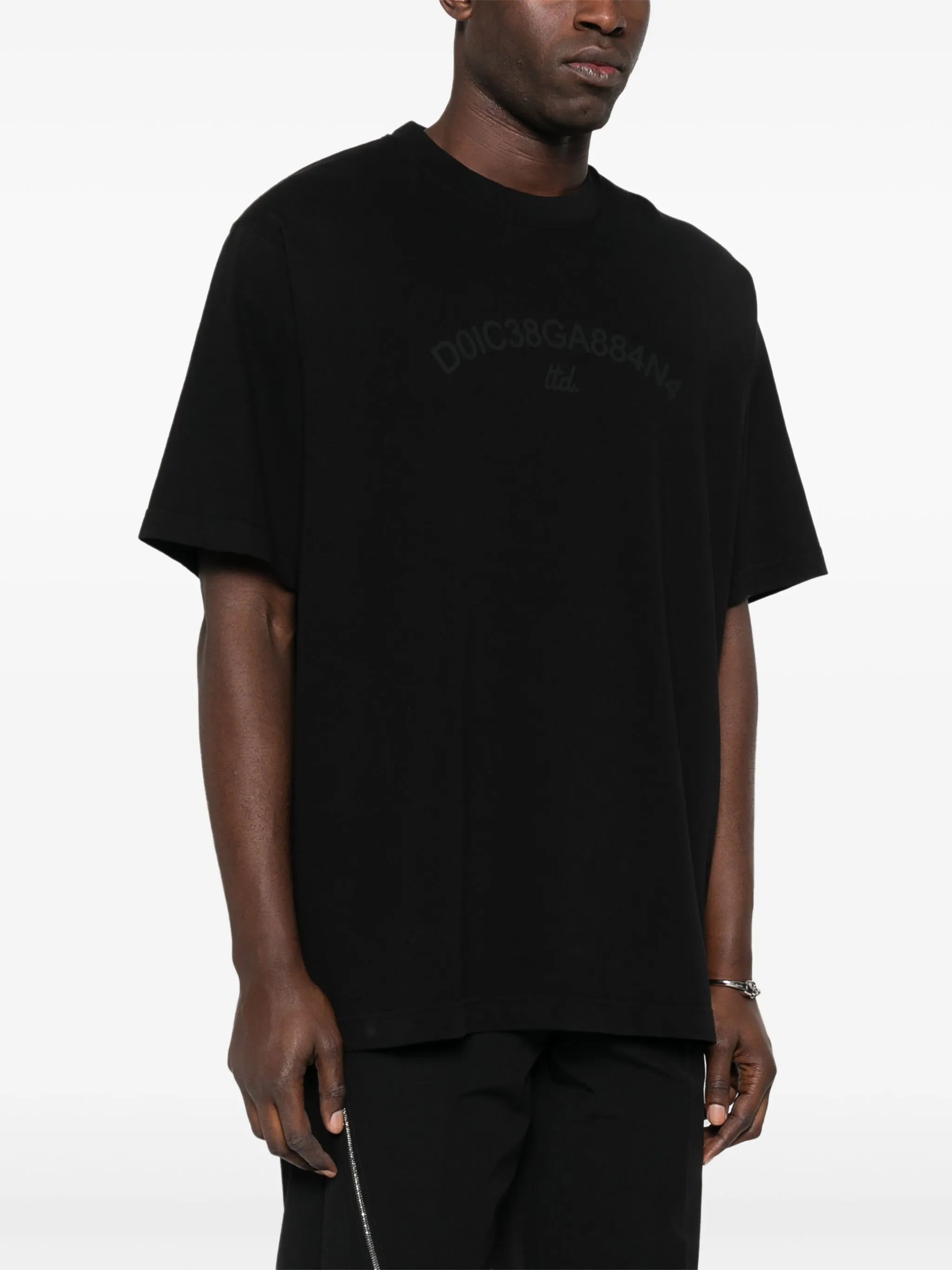 logo-print cotton T-shirt