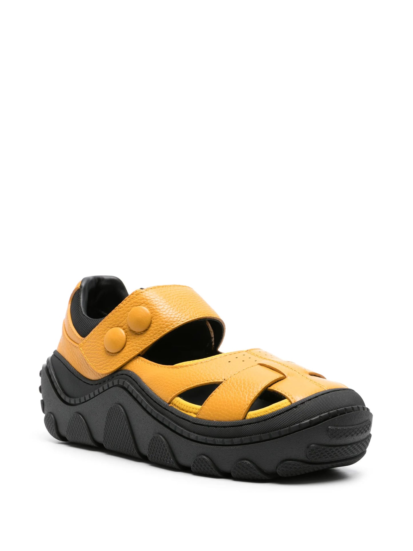 Hybrid leather sandals