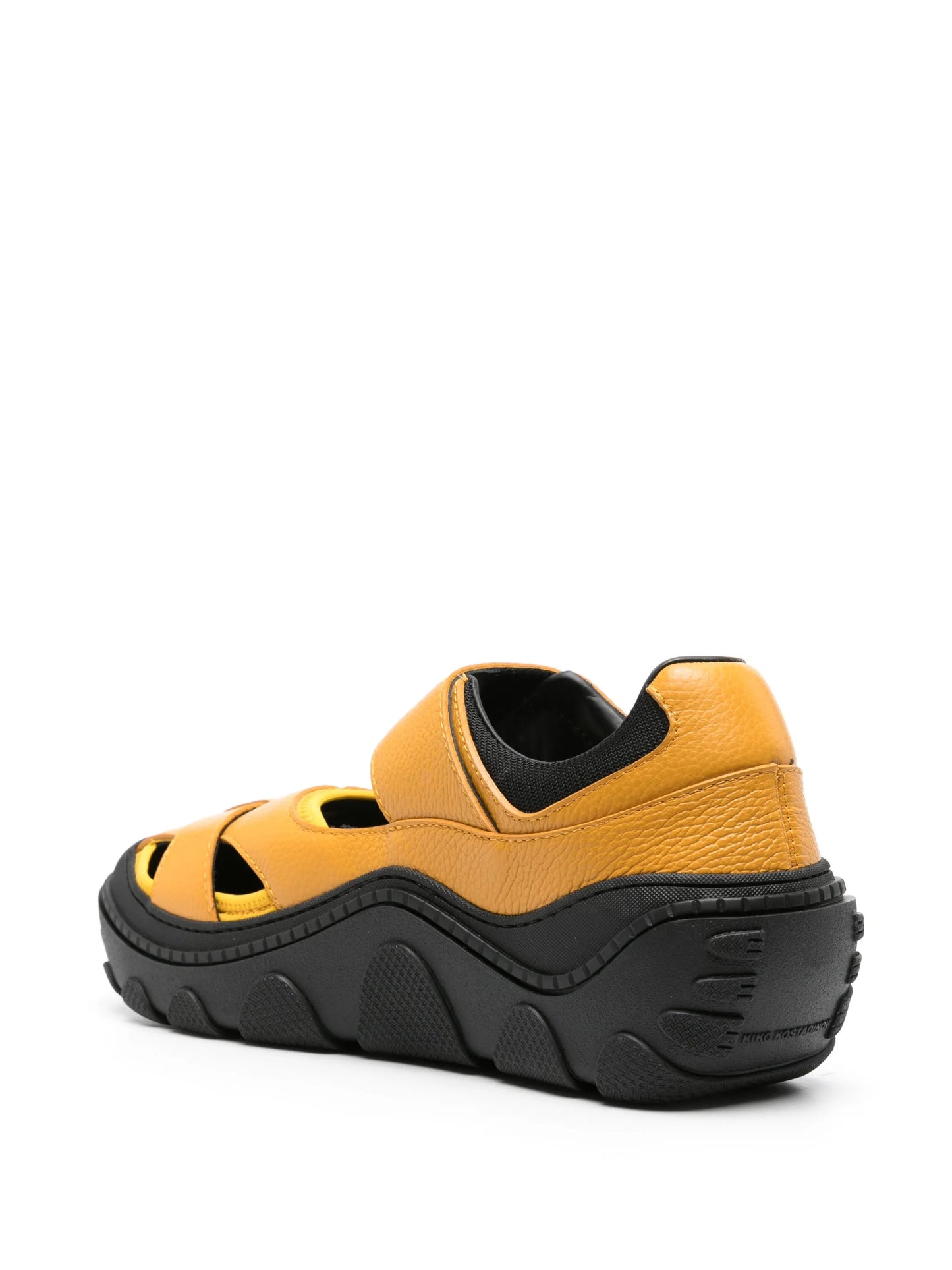 Hybrid leather sandals