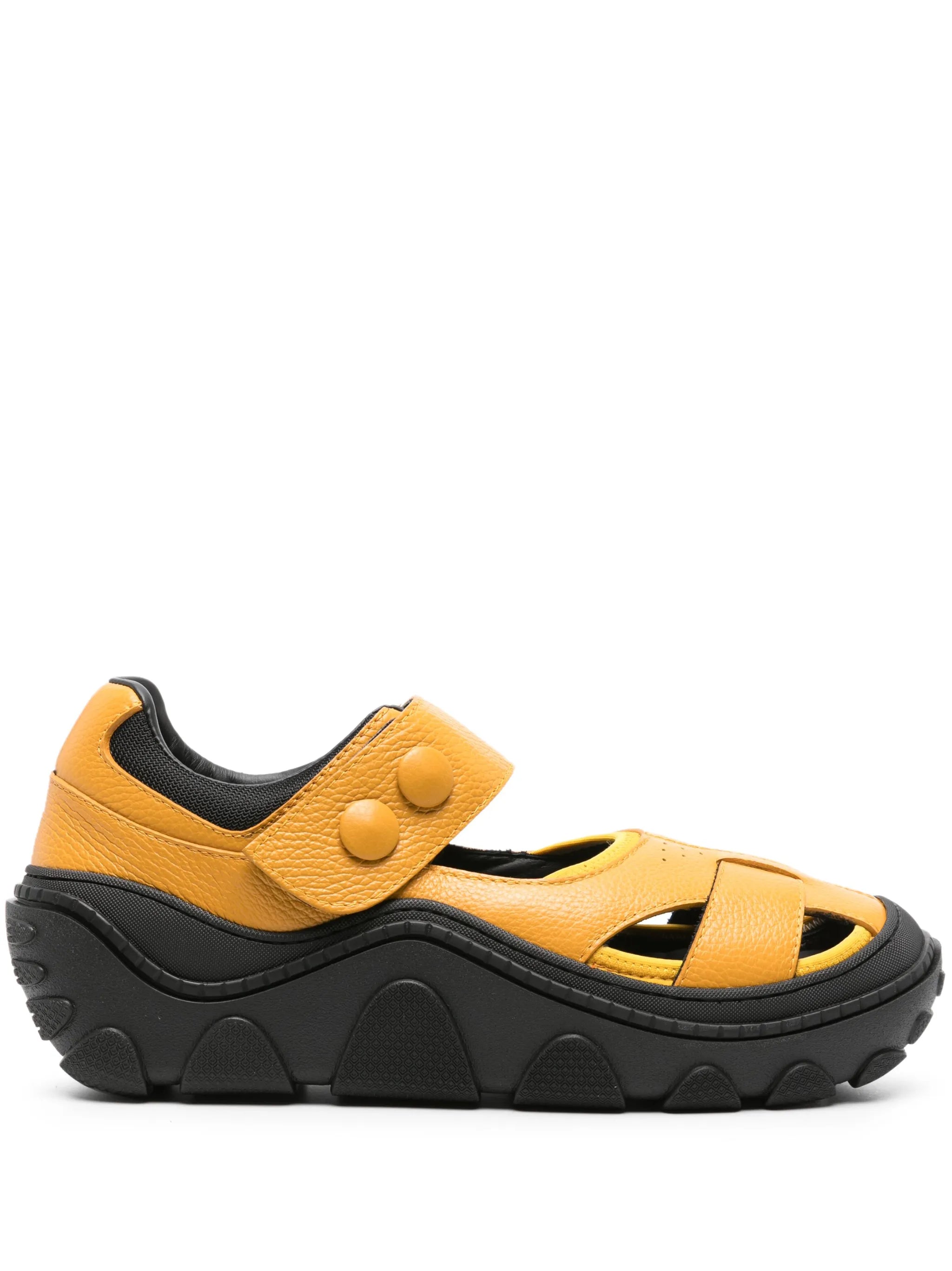 Hybrid leather sandals