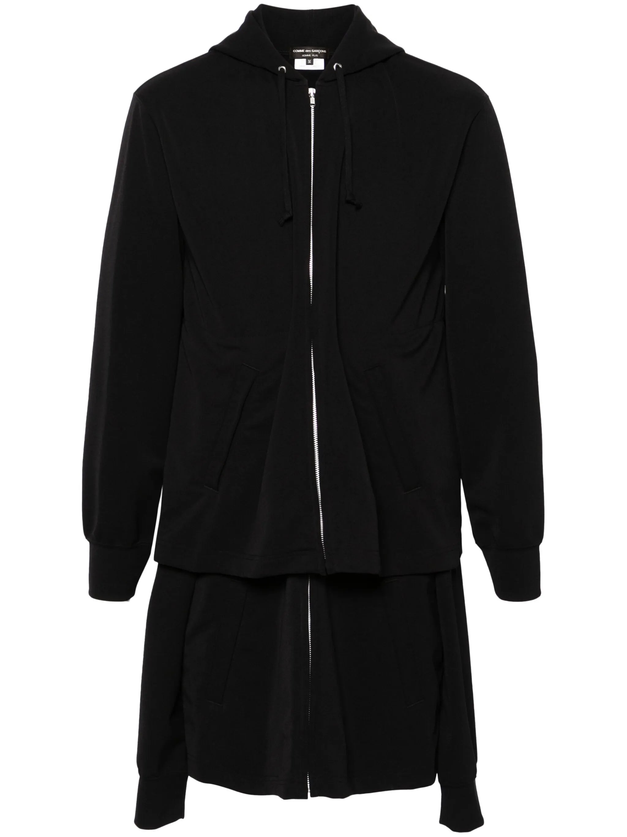 Double Sleeve hooded jacket