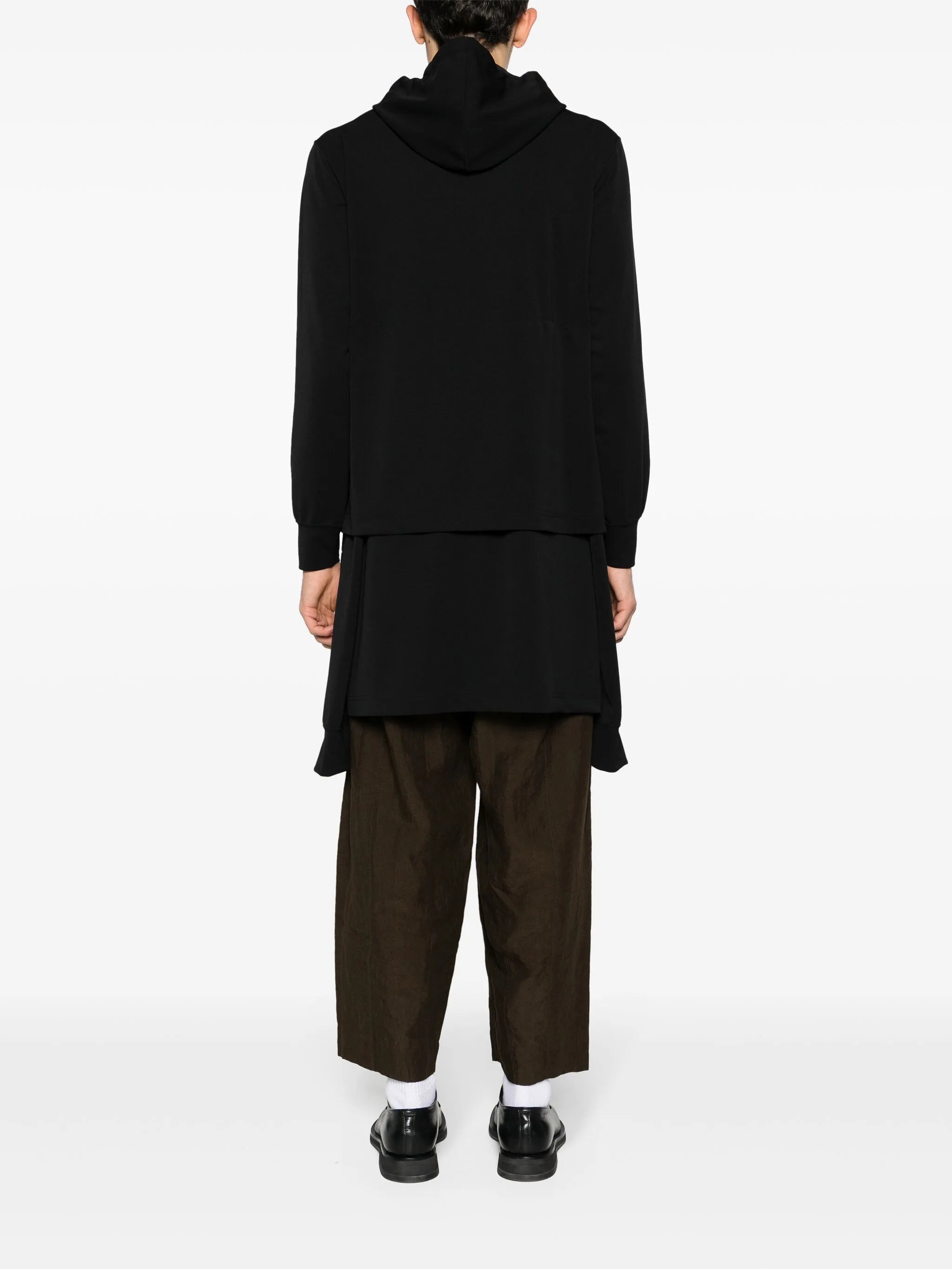 Double Sleeve hooded jacket