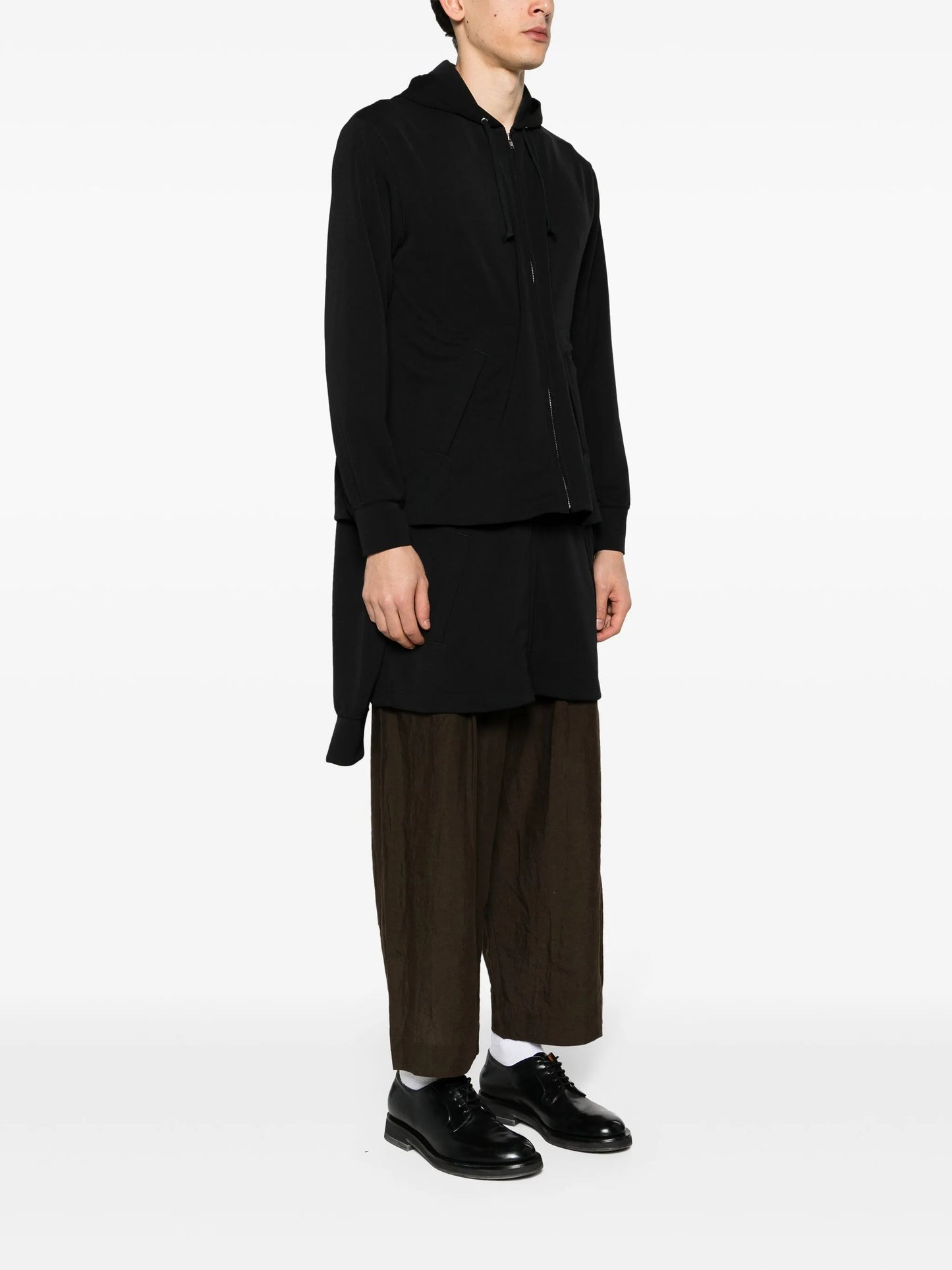 Double Sleeve hooded jacket