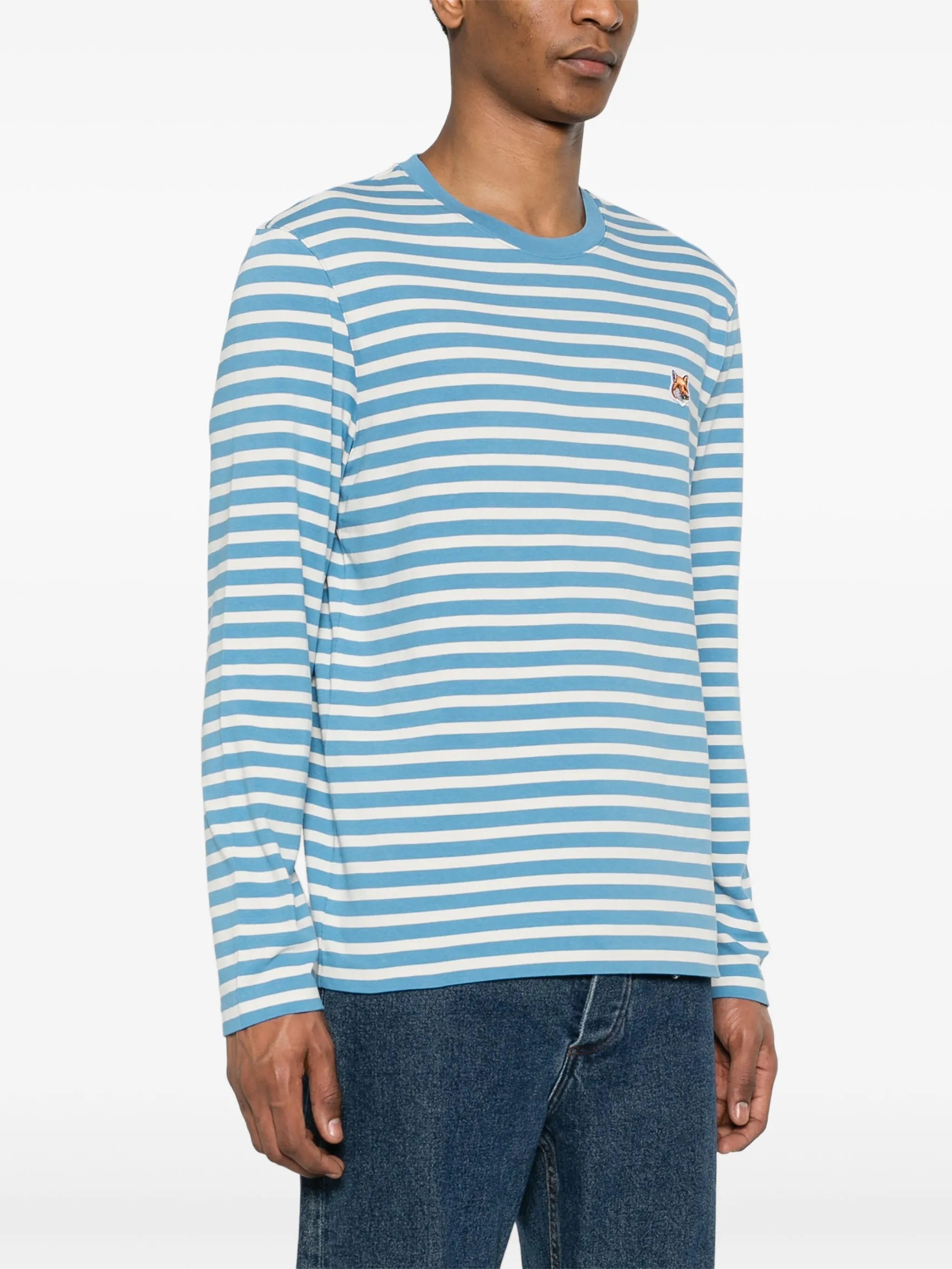 Bold Fox Head cotton T-shirt