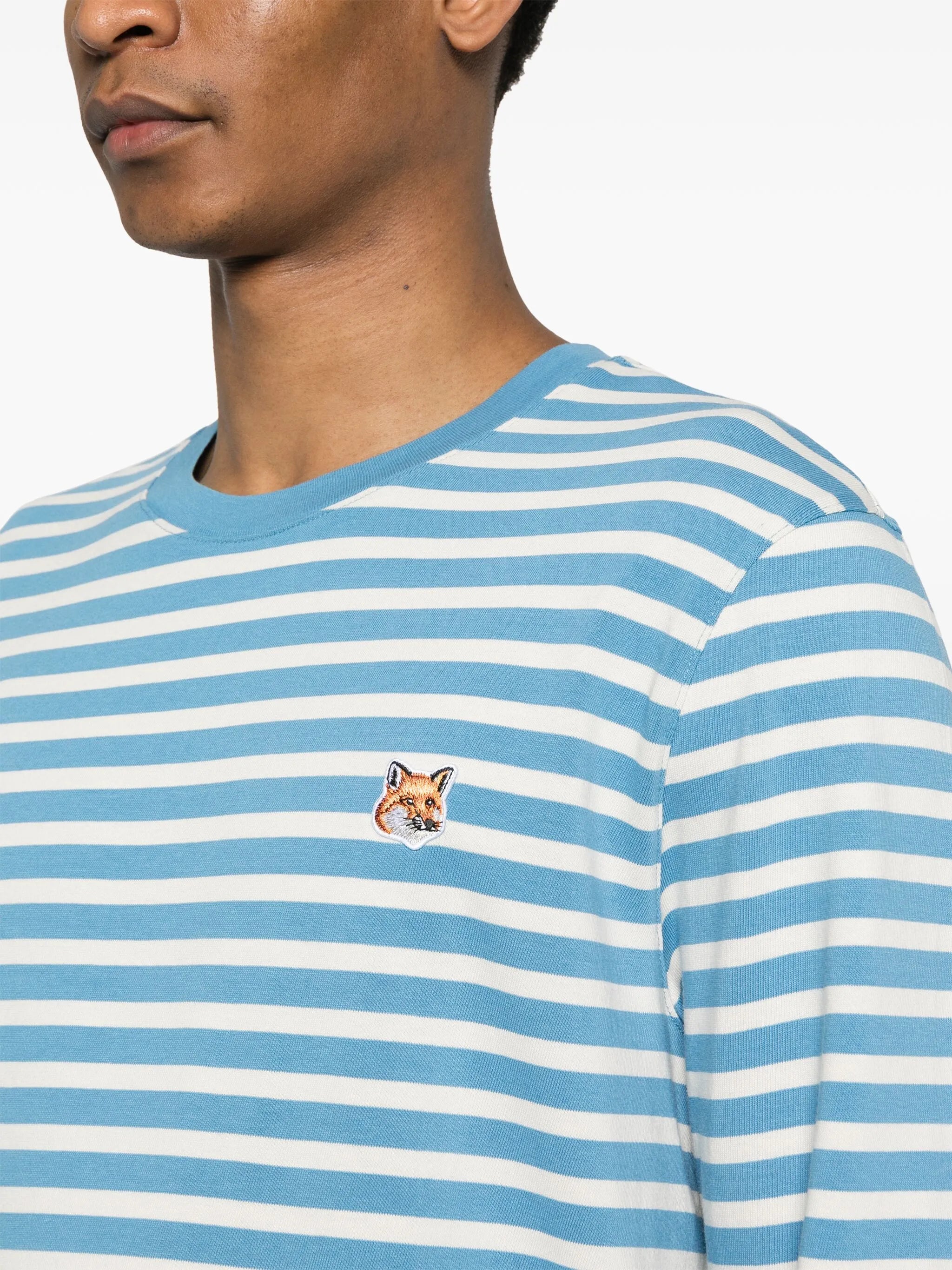 Bold Fox Head cotton T-shirt