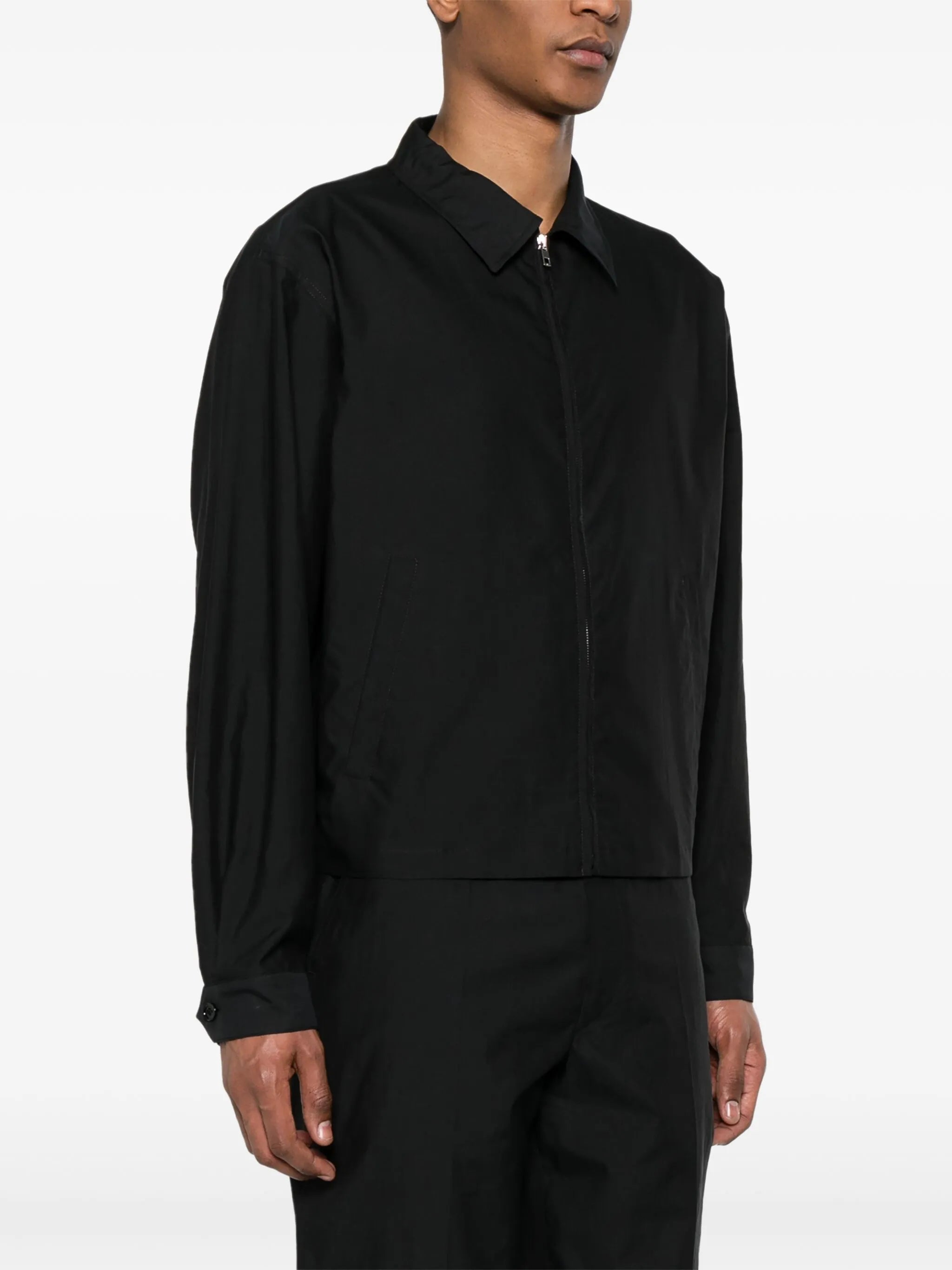 zip-up jacket