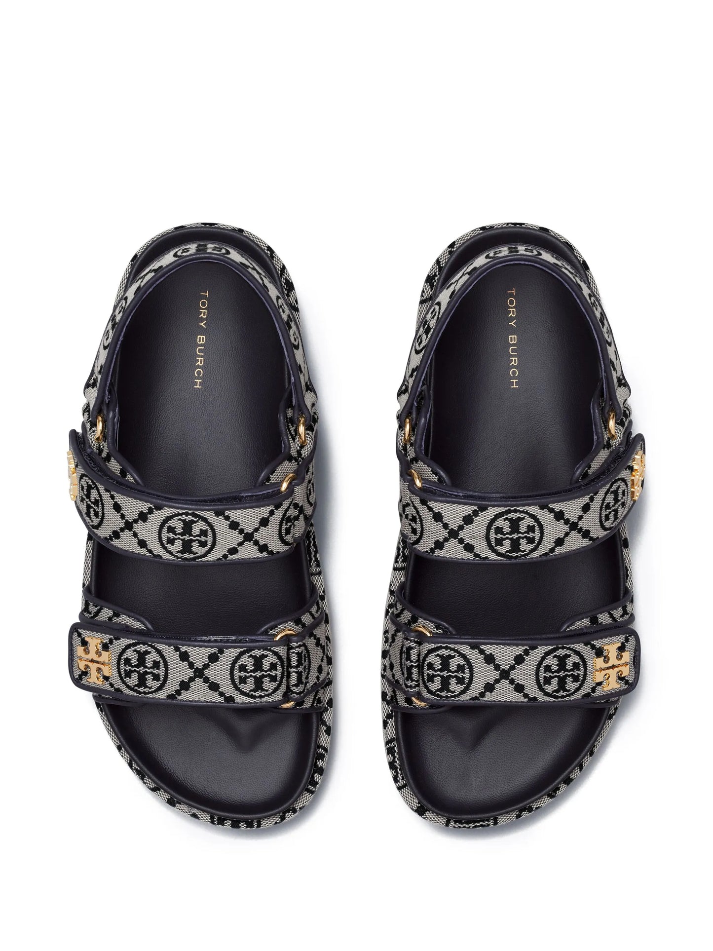 Kira Sport T monogram sandals