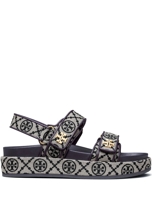 Kira Sport T monogram sandals