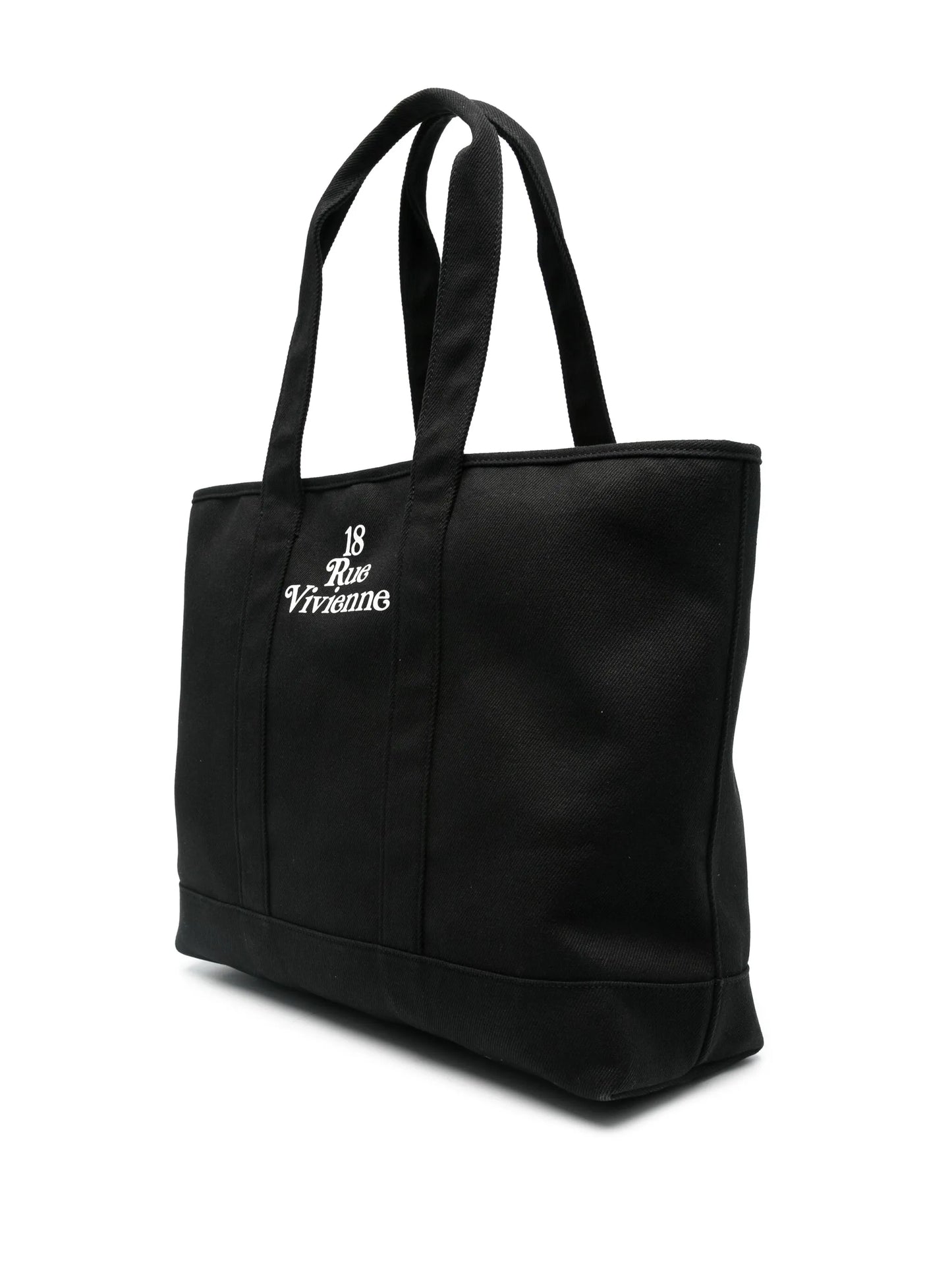 large logo-print tote bag
