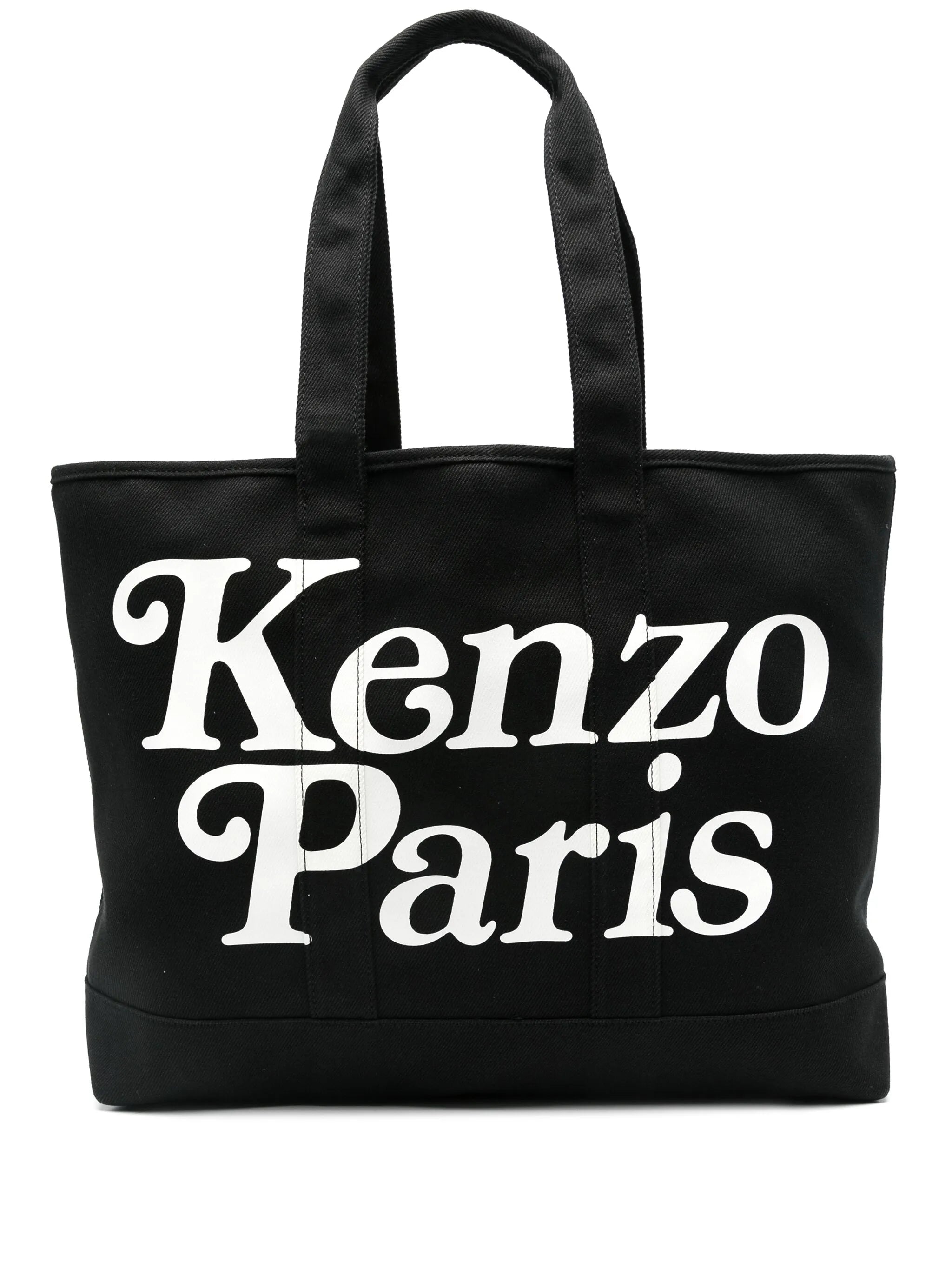 large logo-print tote bag