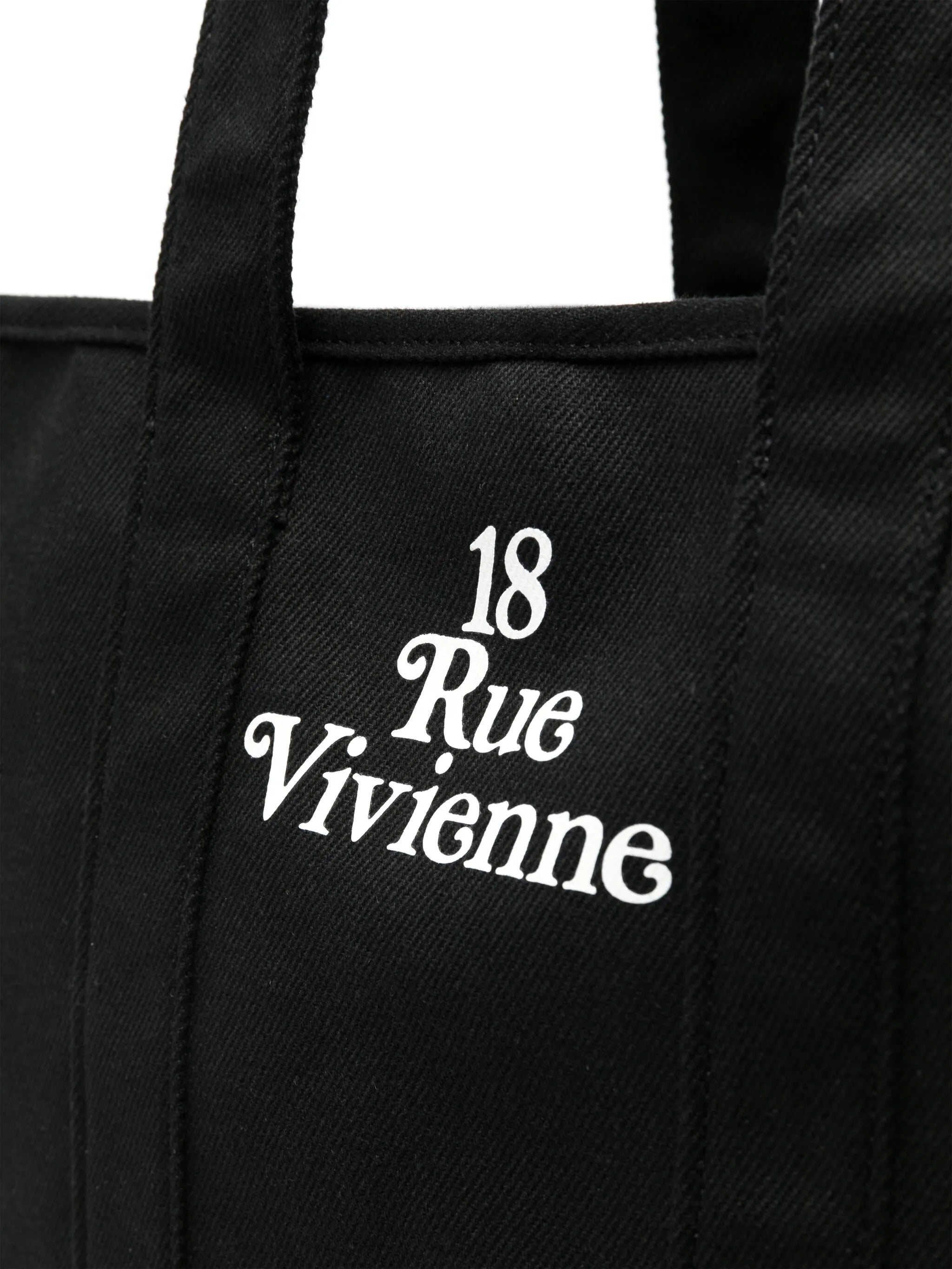 large logo-print tote bag