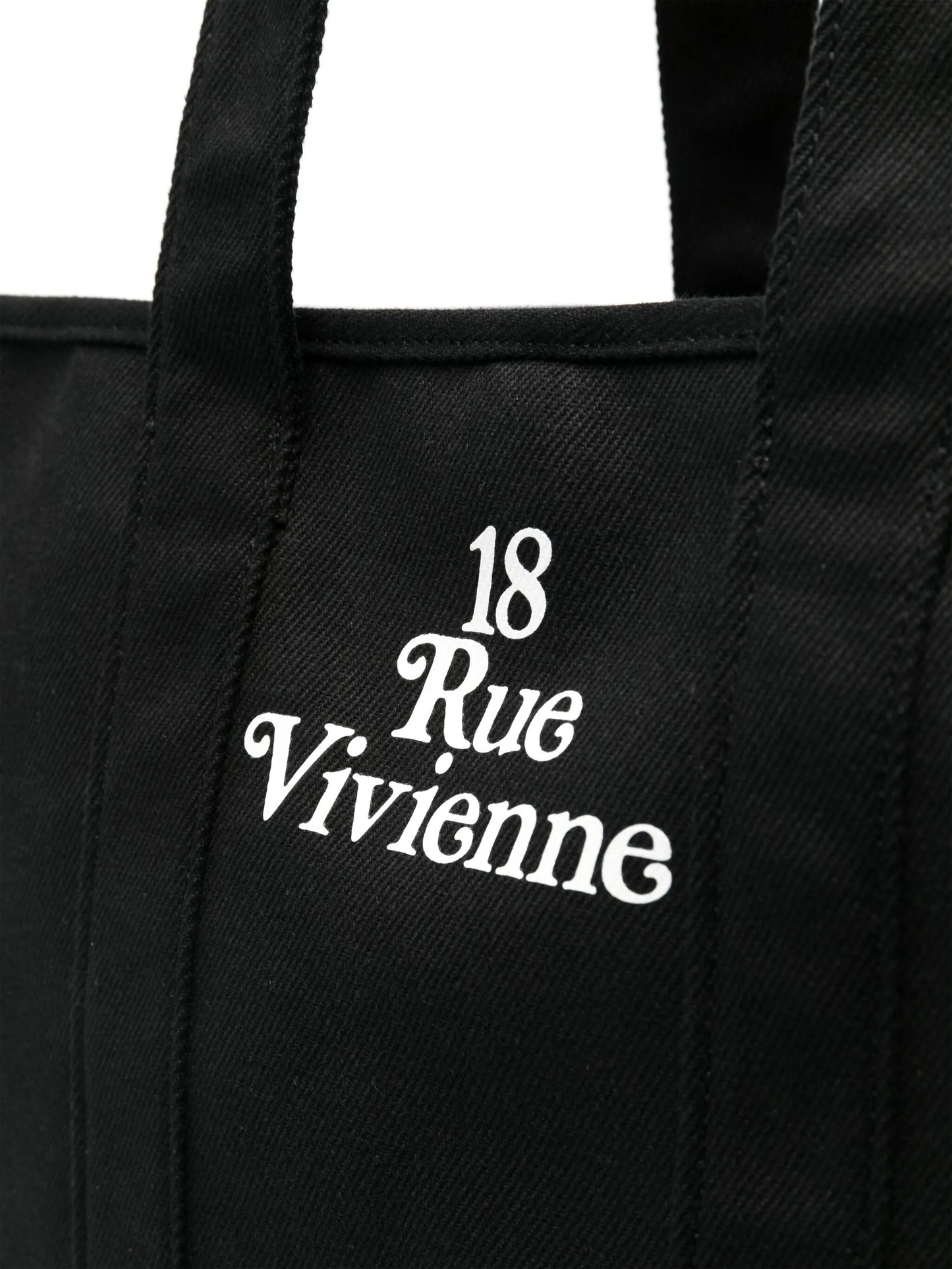 large logo-print tote bag