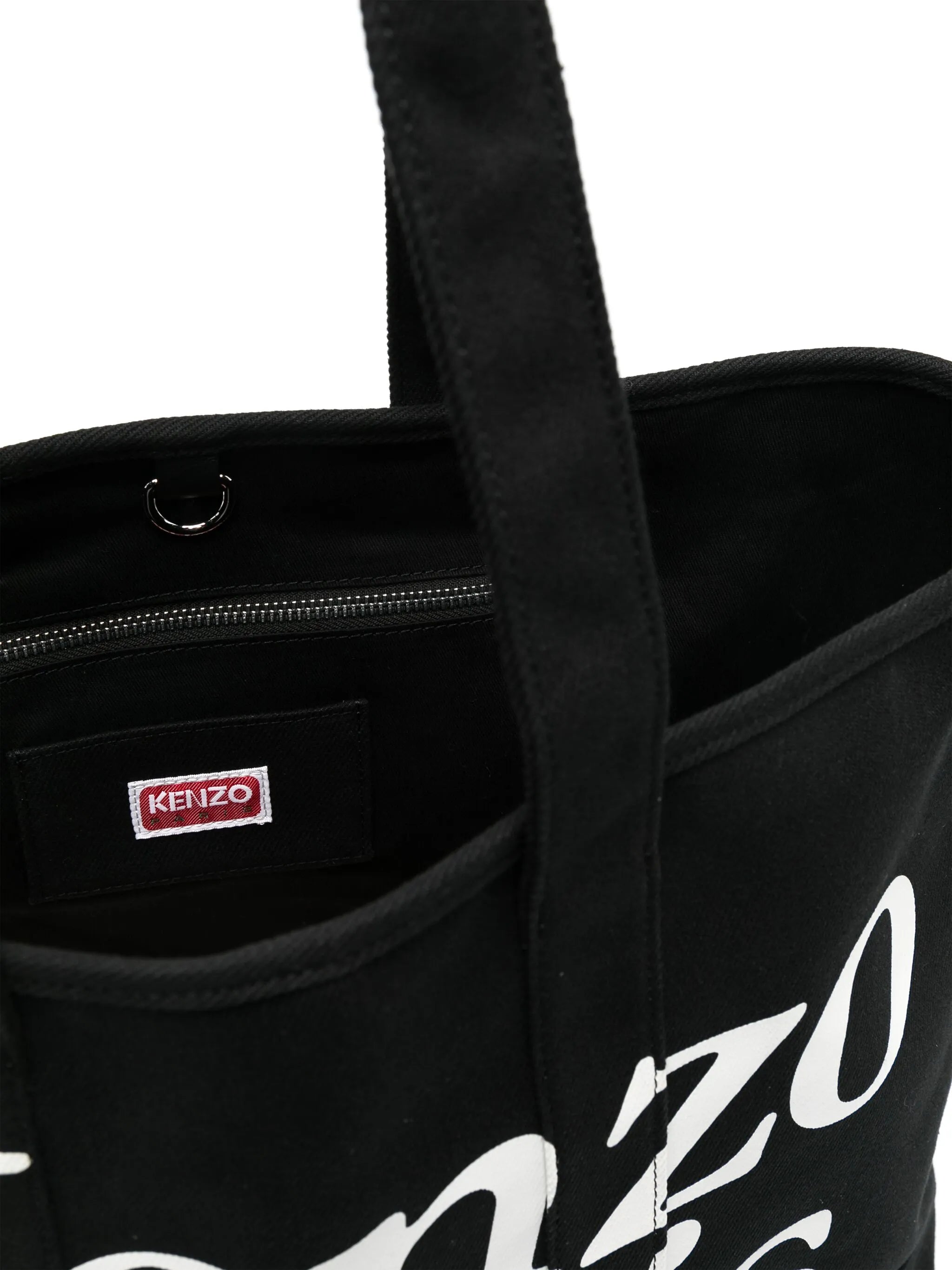 large logo-print tote bag