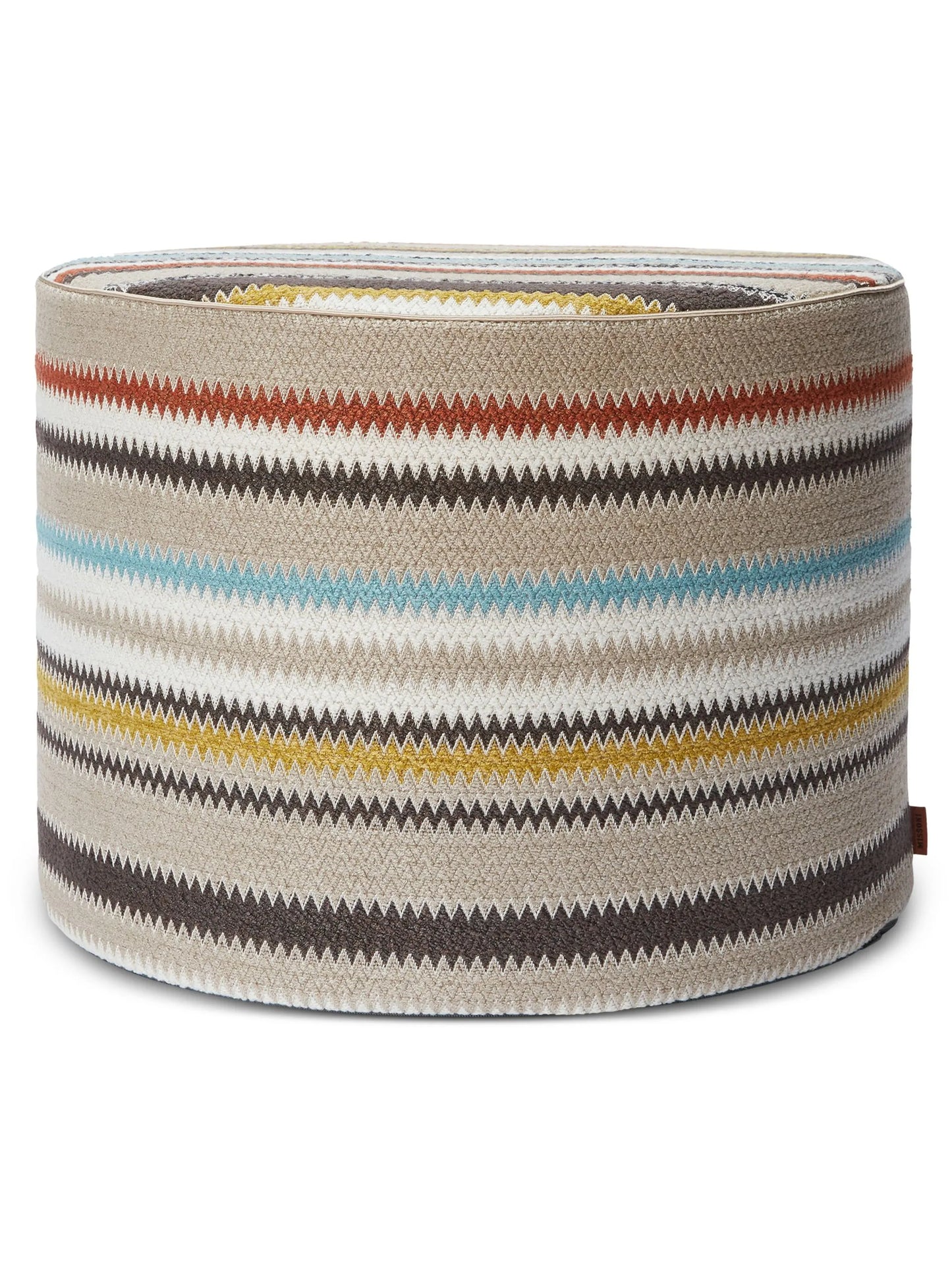 Blurred zigzag pouf (40cm x 30cm)
