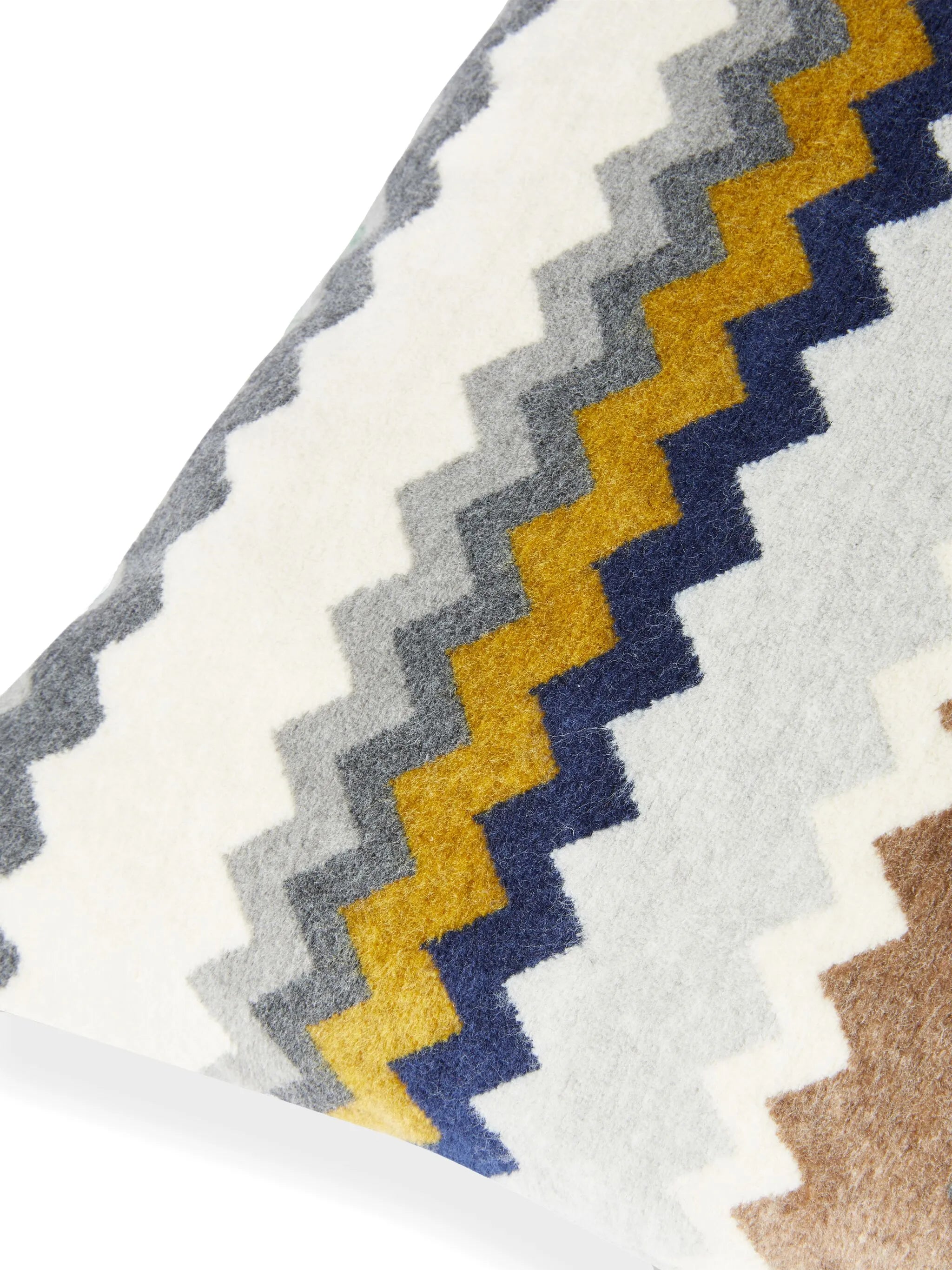 Dun zigzag cushion (40cm x 40cm)