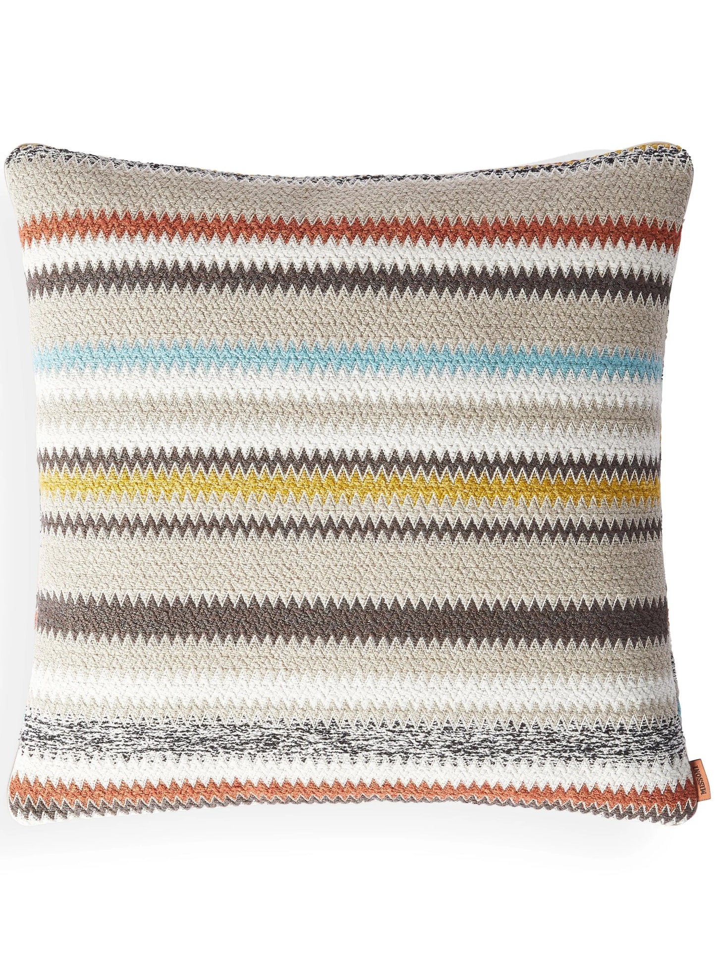 Blurred zigzag cushion (40cm x 40cm)