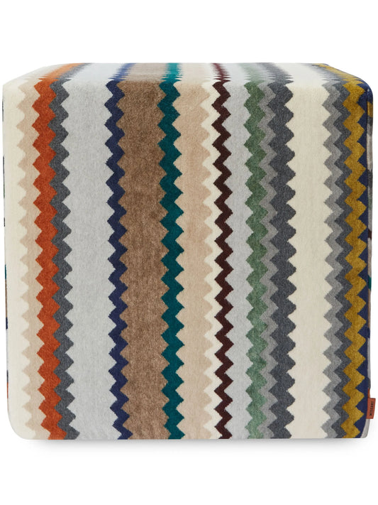 Dune zigzag pouf (40cm x 30cm)