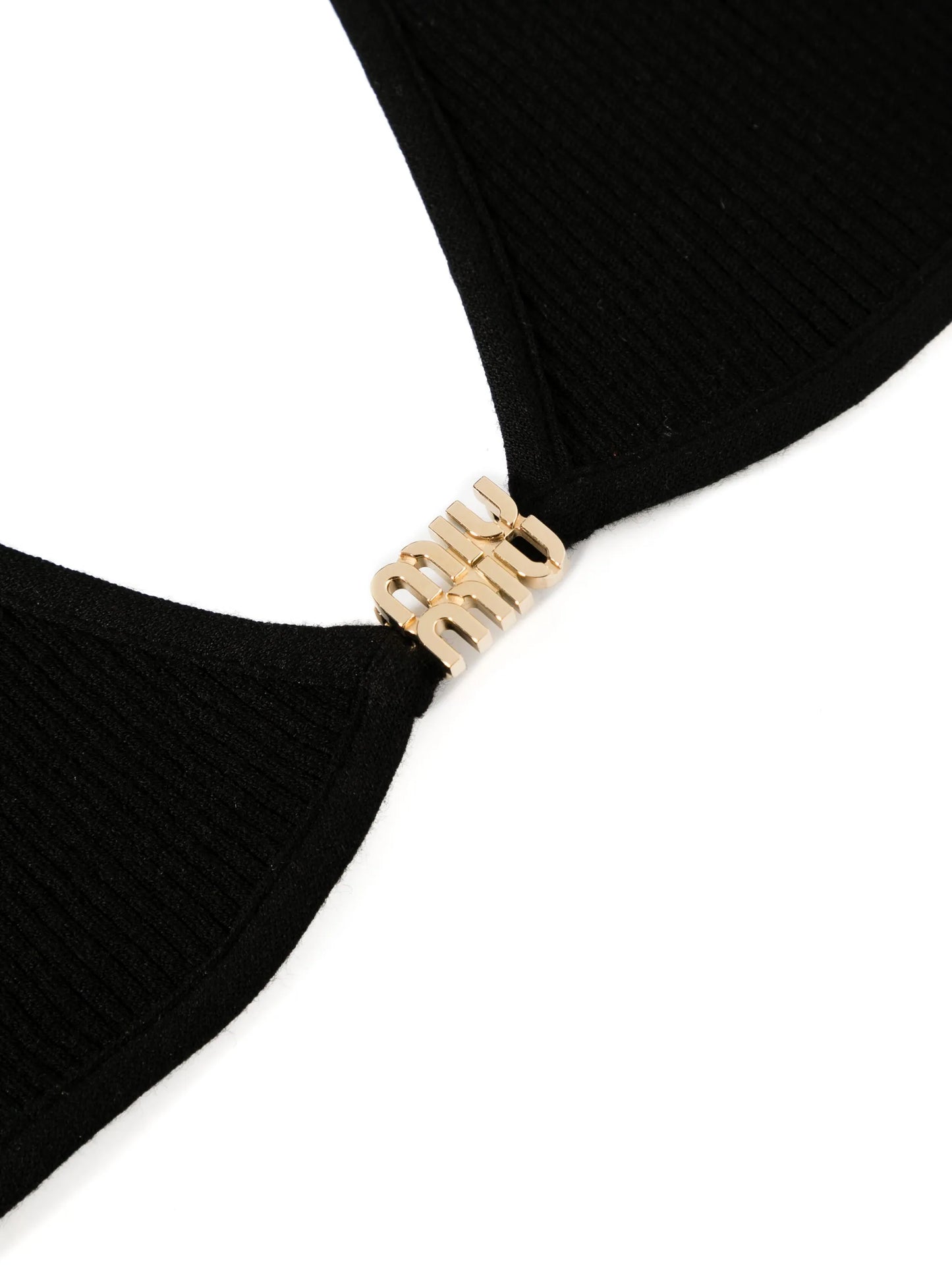 logo-plaque triangle bralette