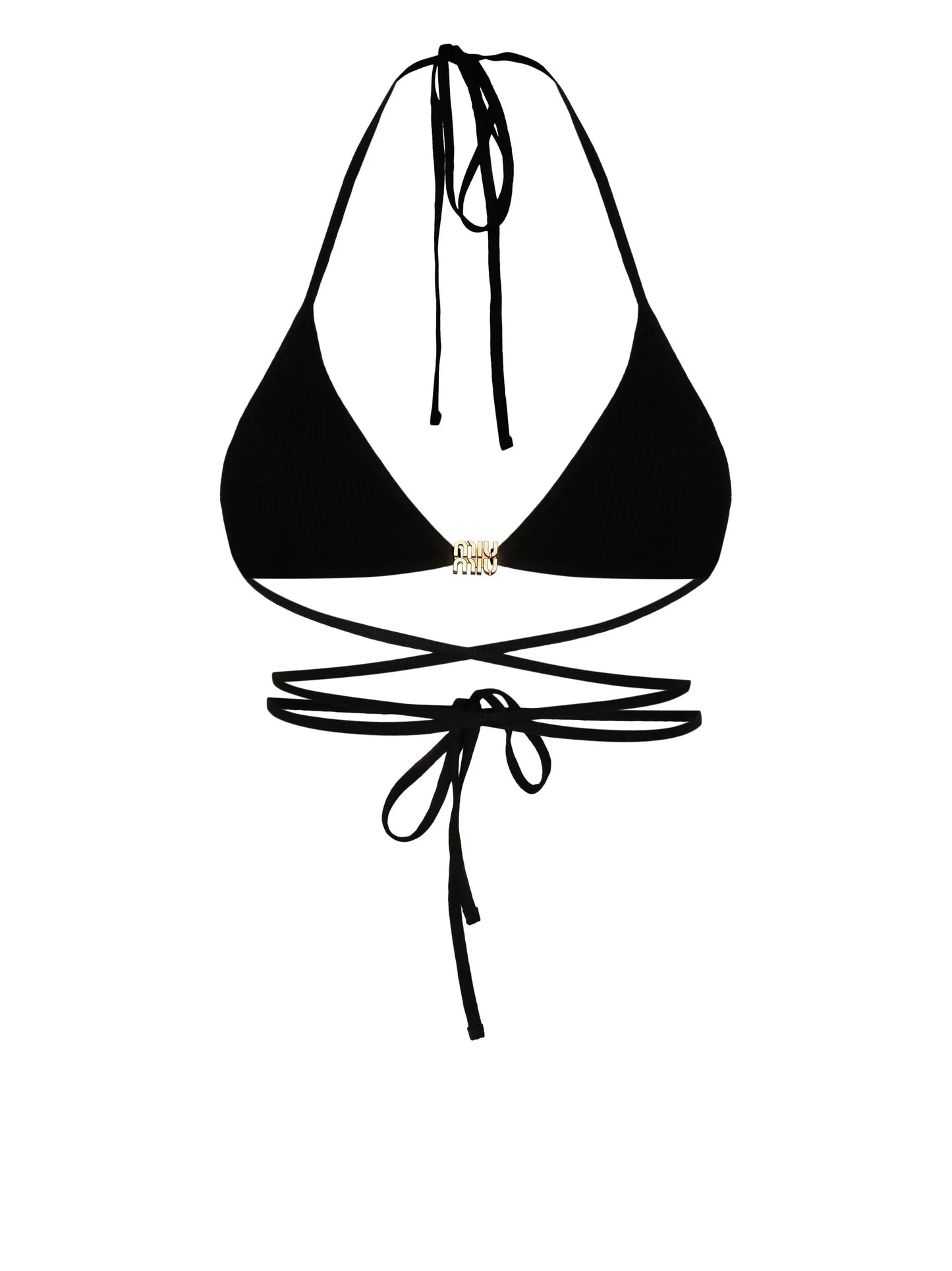 logo-plaque triangle bralette