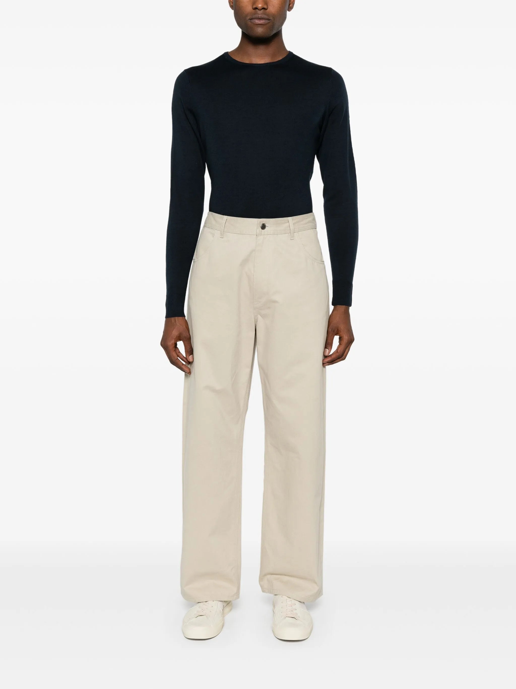 fine-knit merino jumper
