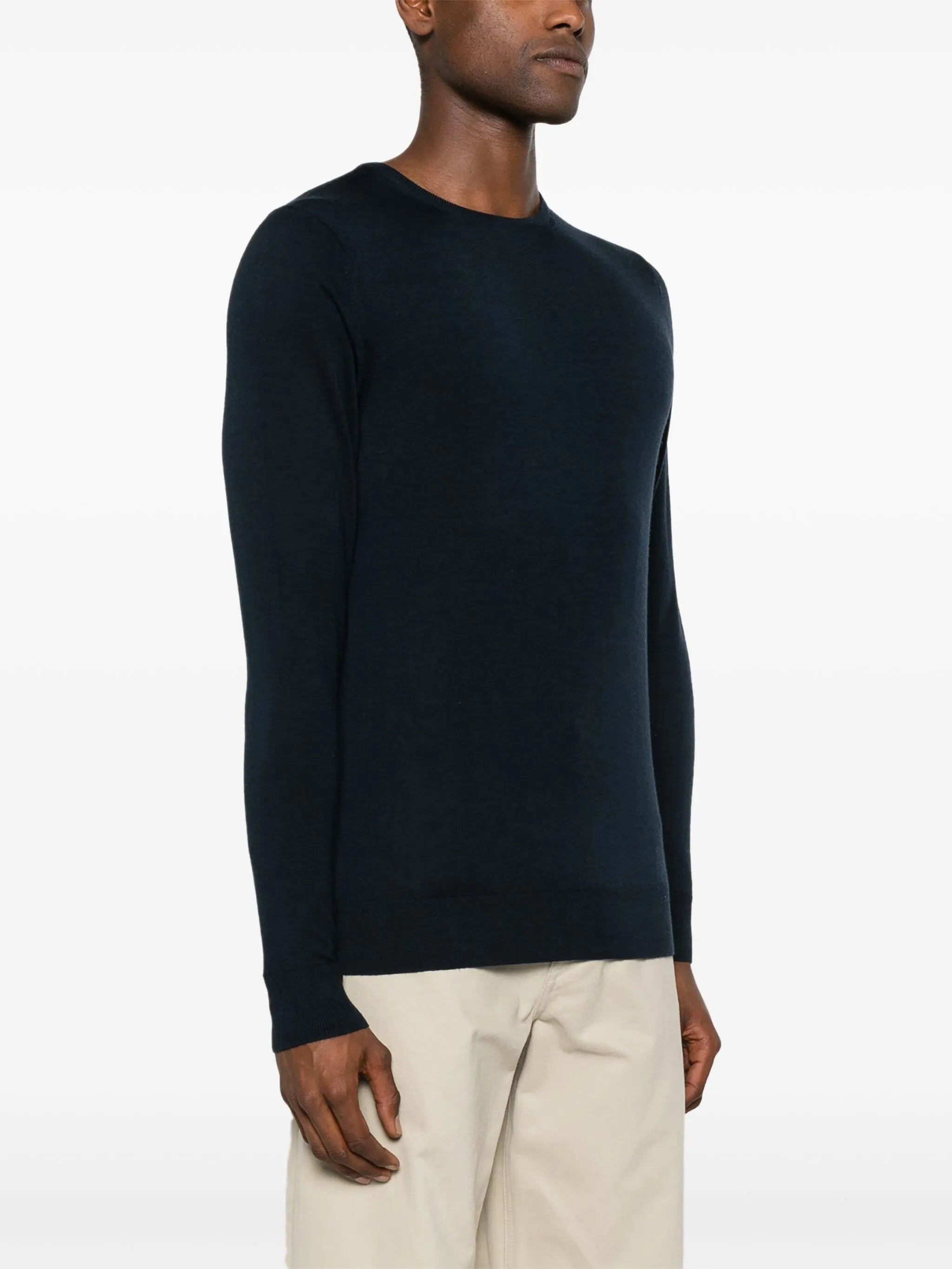 fine-knit merino jumper