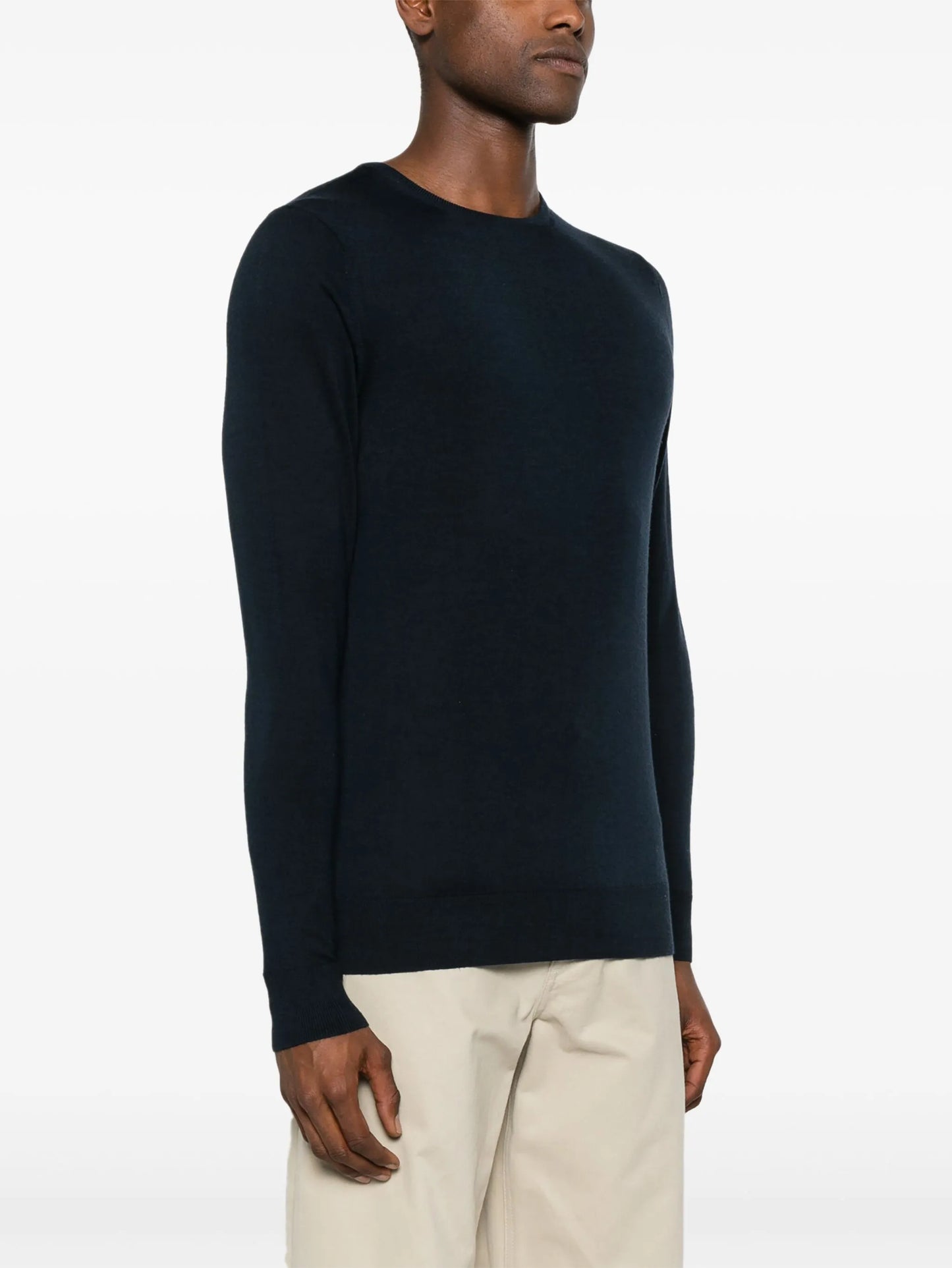 fine-knit merino jumper