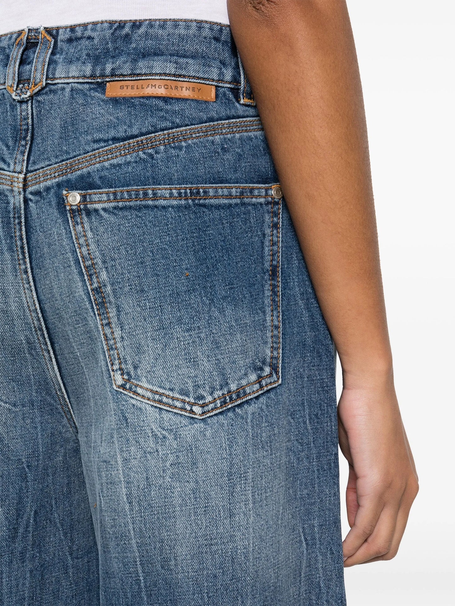 wide-leg jeans