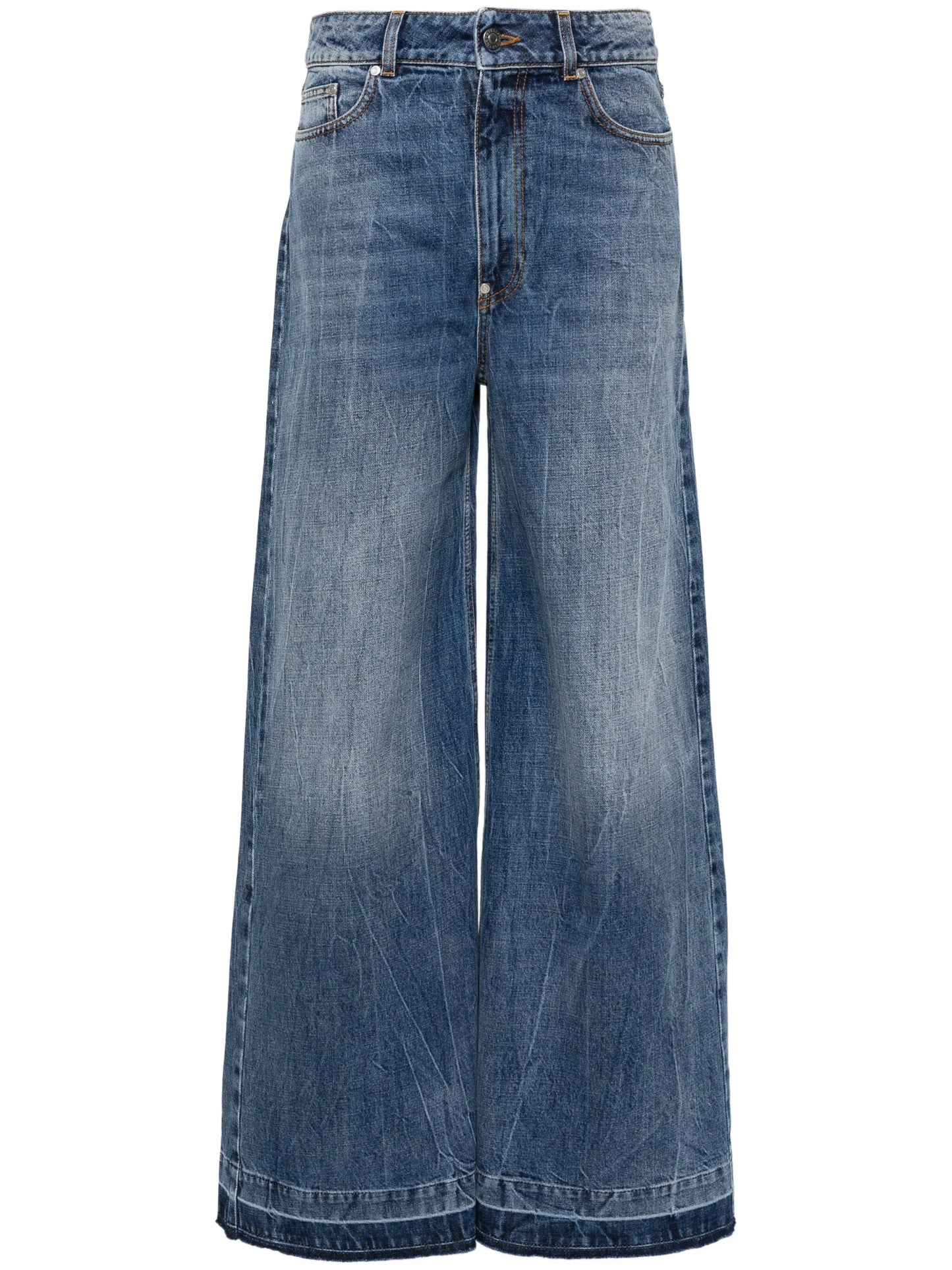 wide-leg jeans