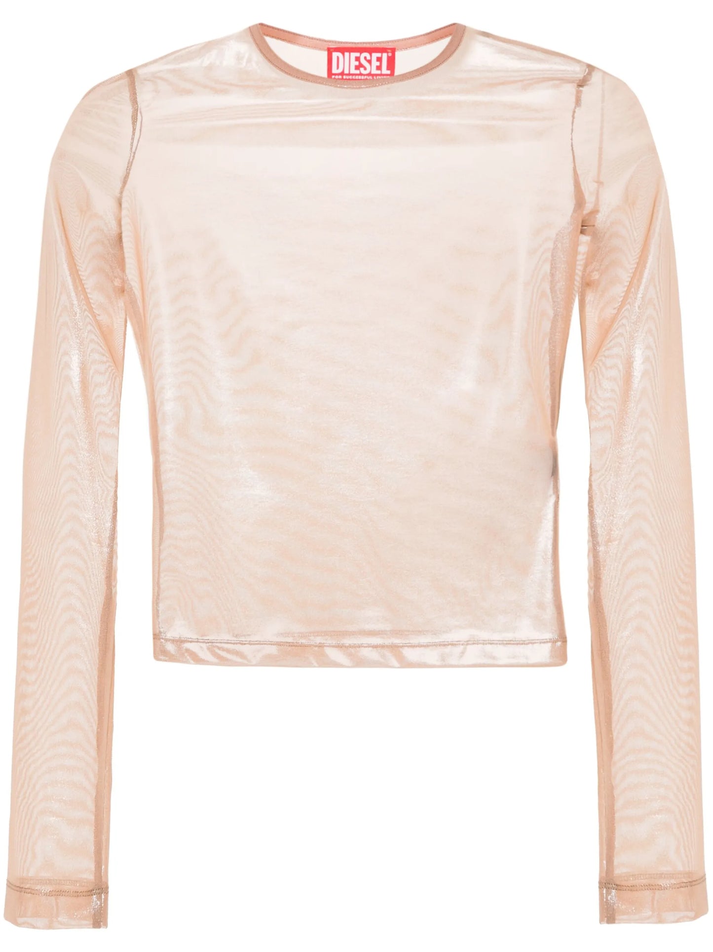 T-Clau-M1 semi-sheer top