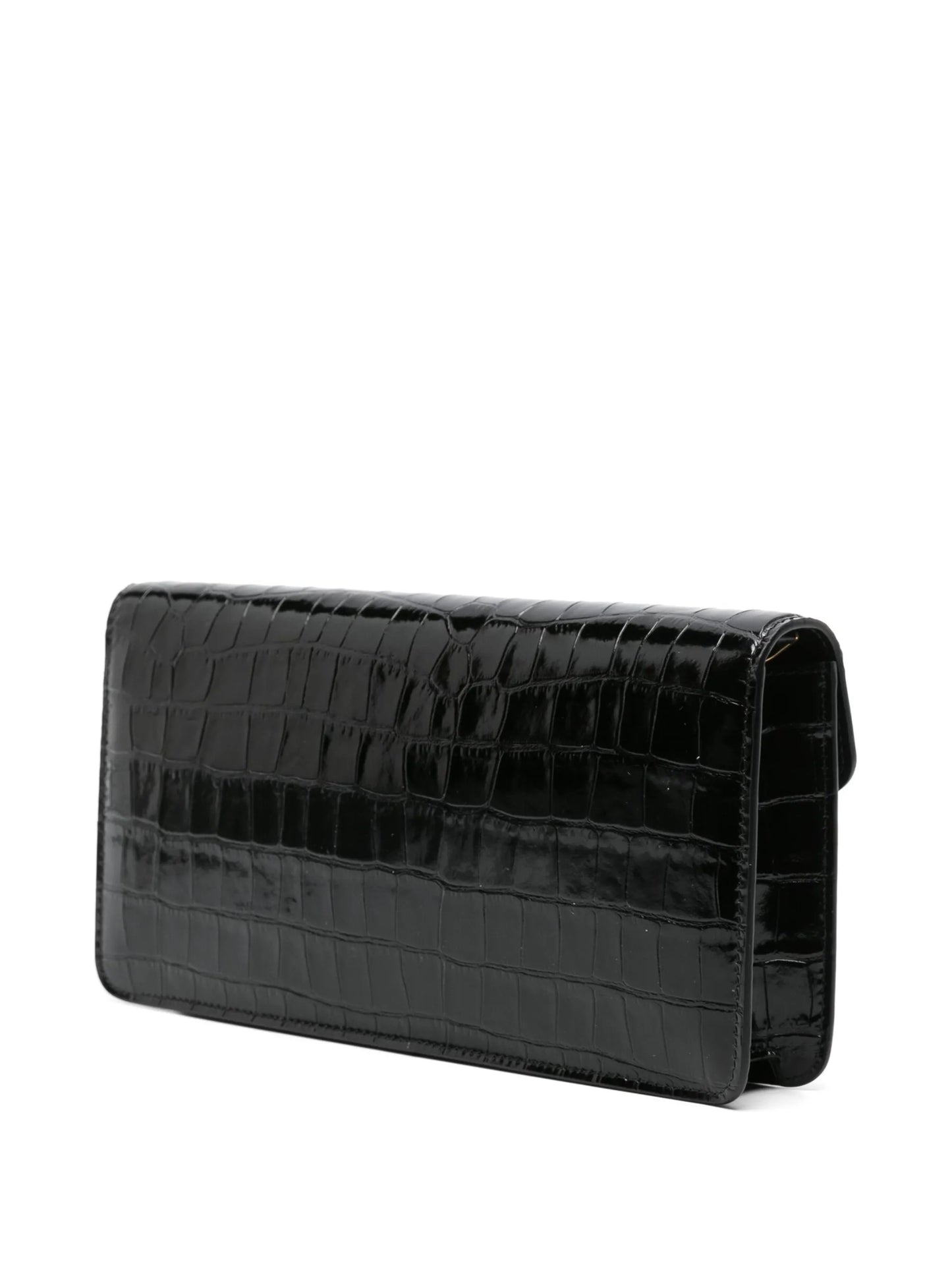 Whitney crocodile-embossed shoulder bag