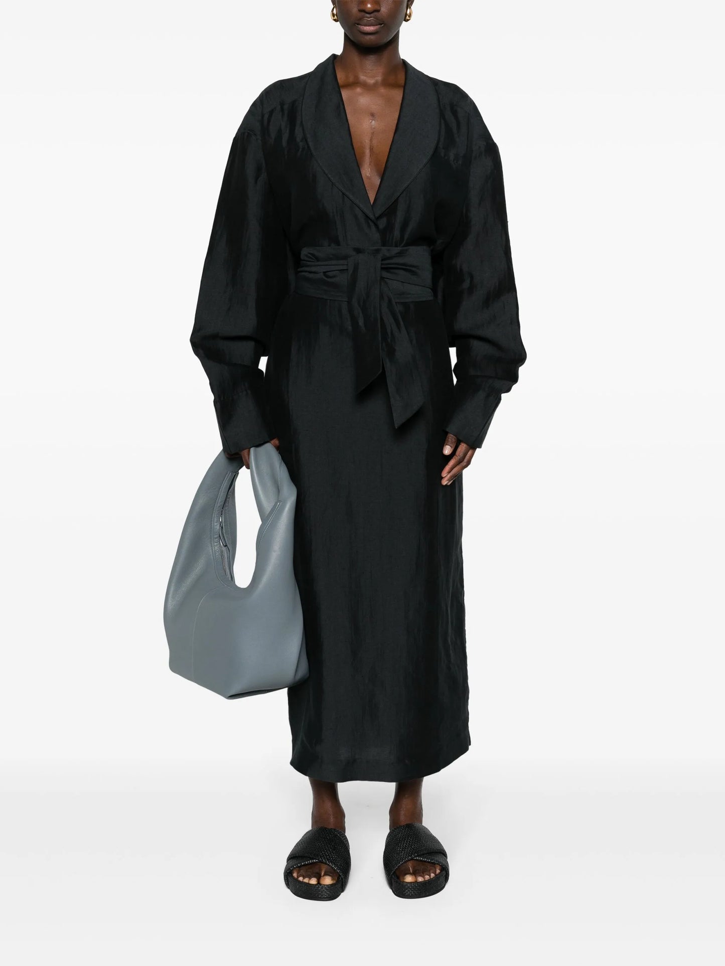 Rhys off-shoulder midi dress
