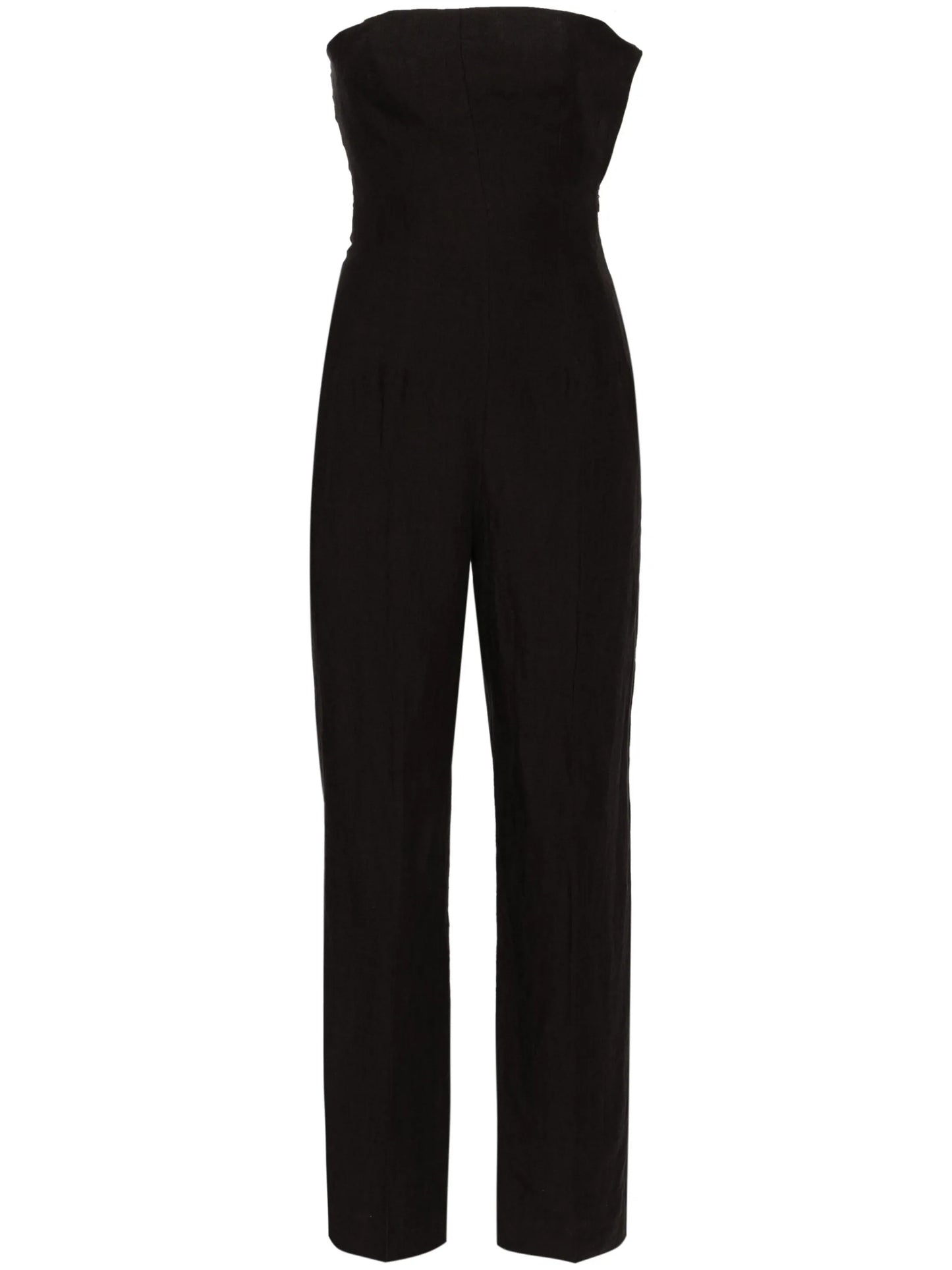 Ita strapless linen jumpsuit