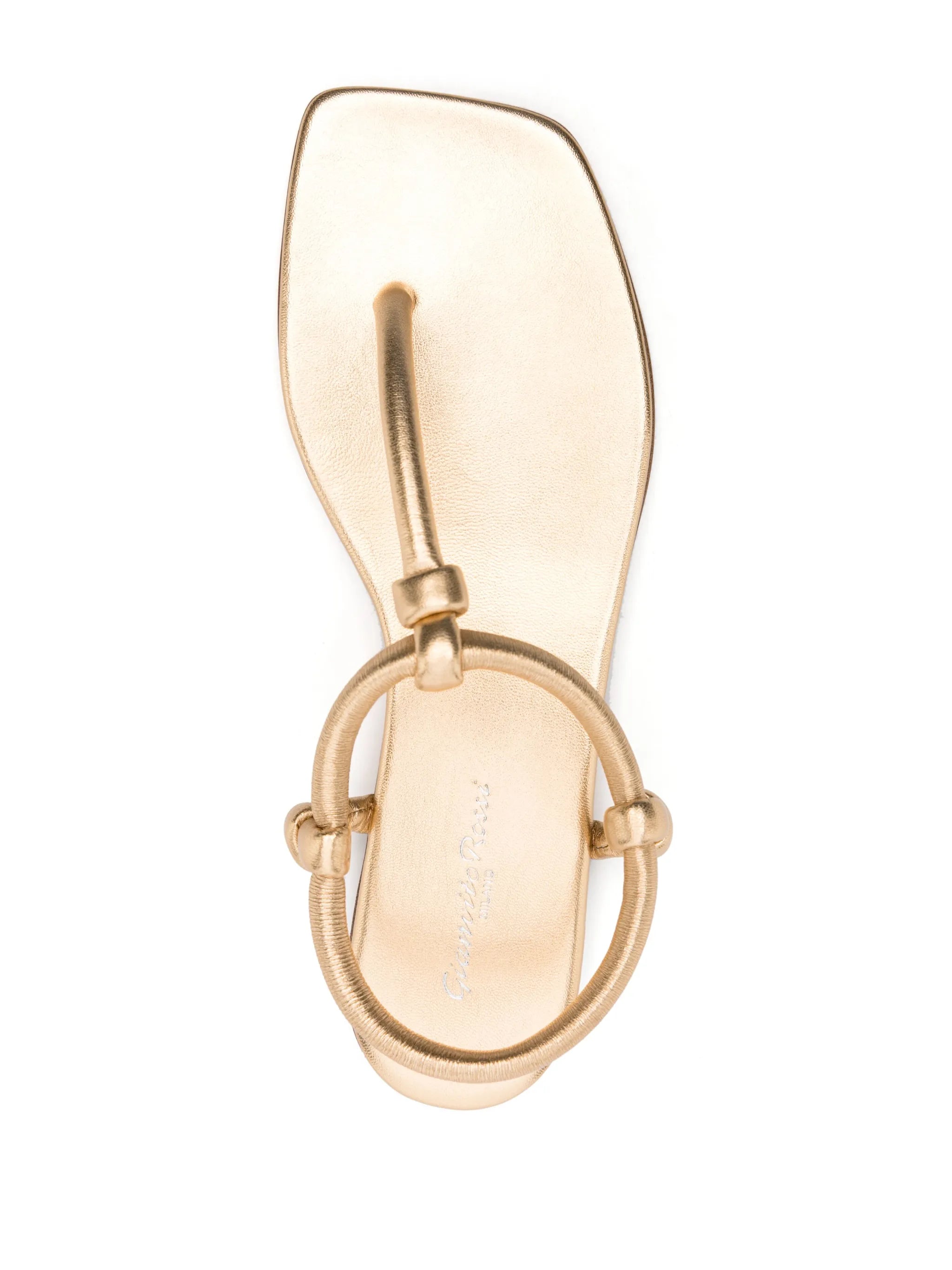 knotted flat sandals