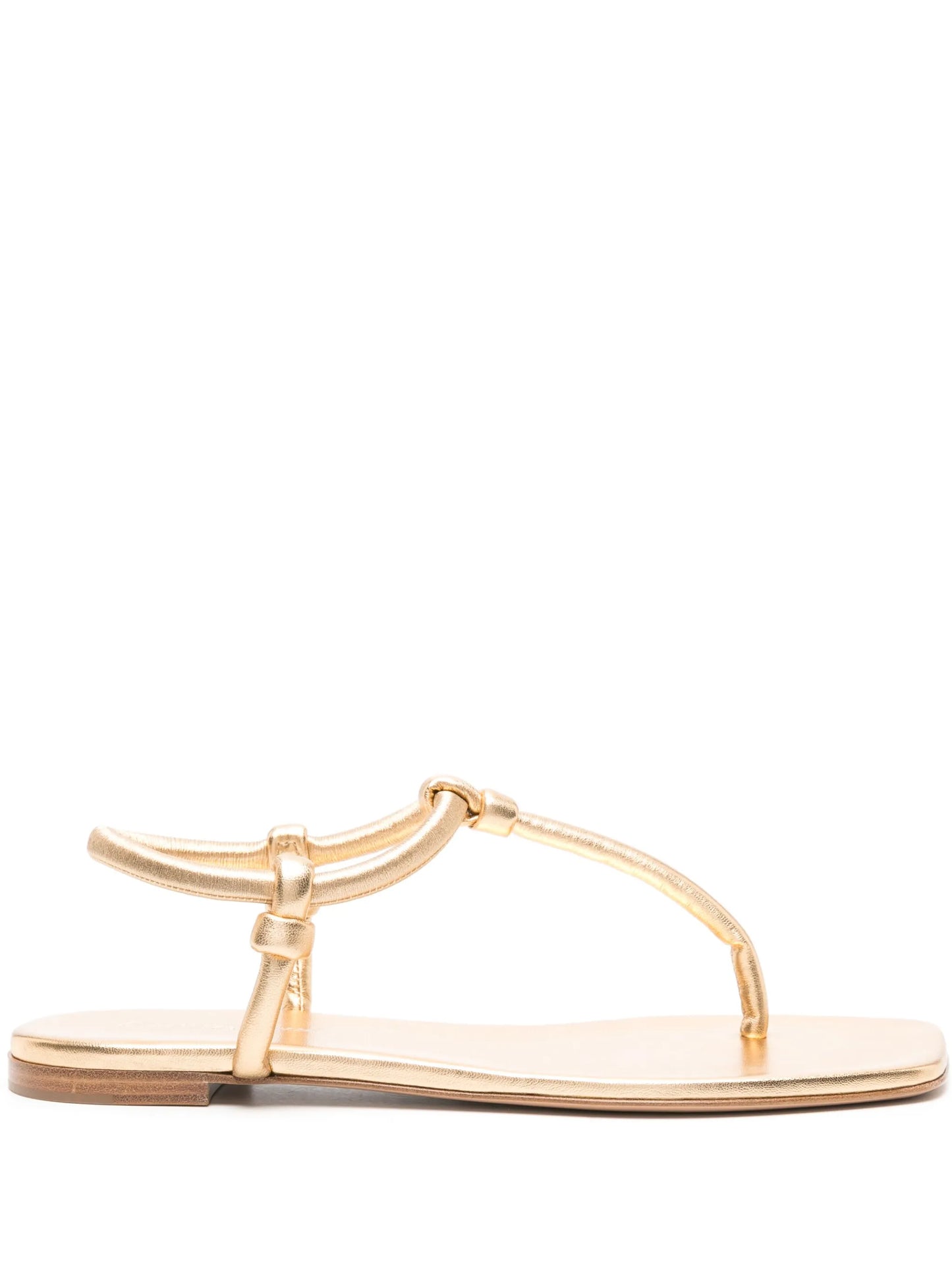 knotted flat sandals