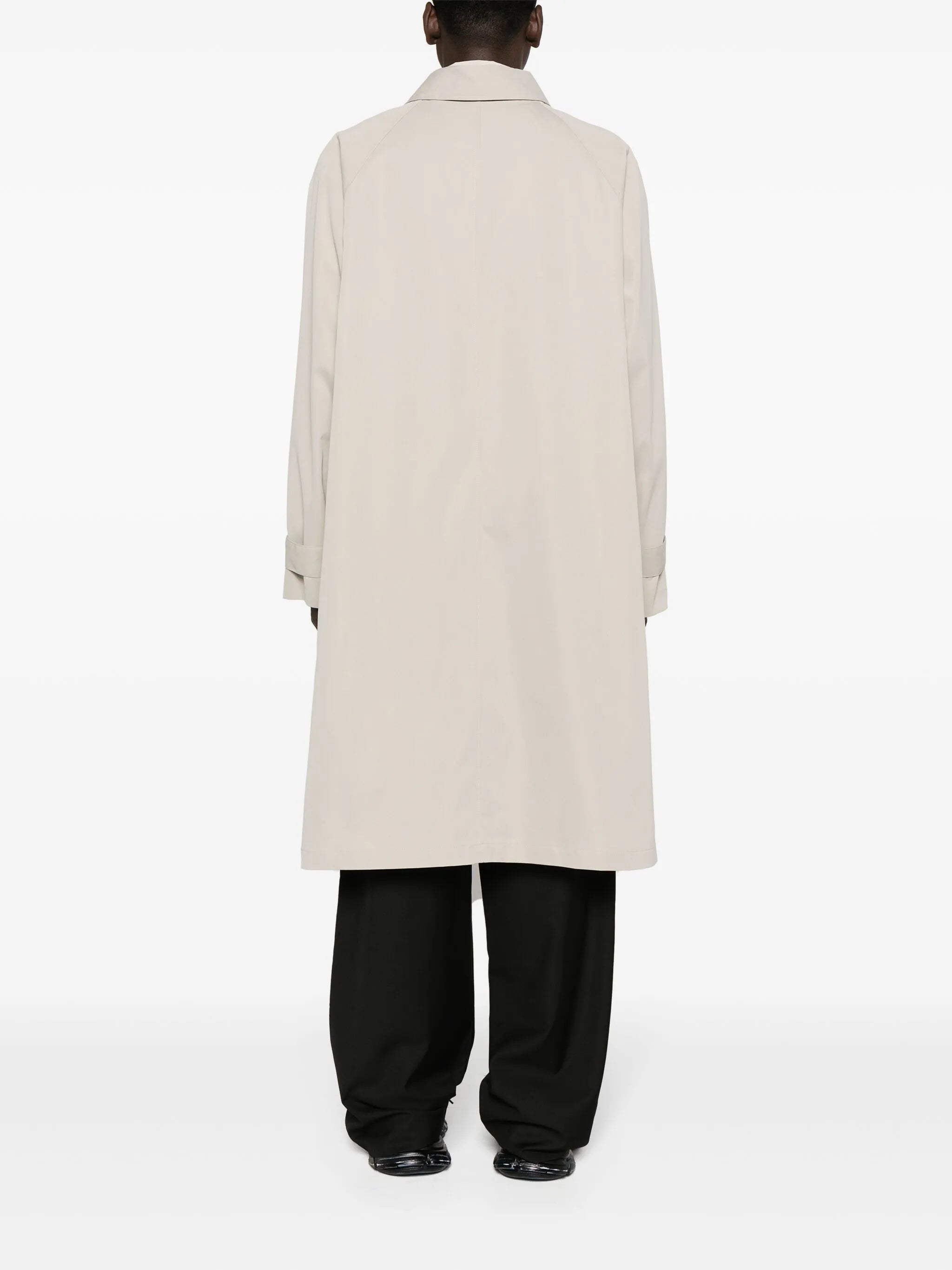Emil single-breasted trench coat