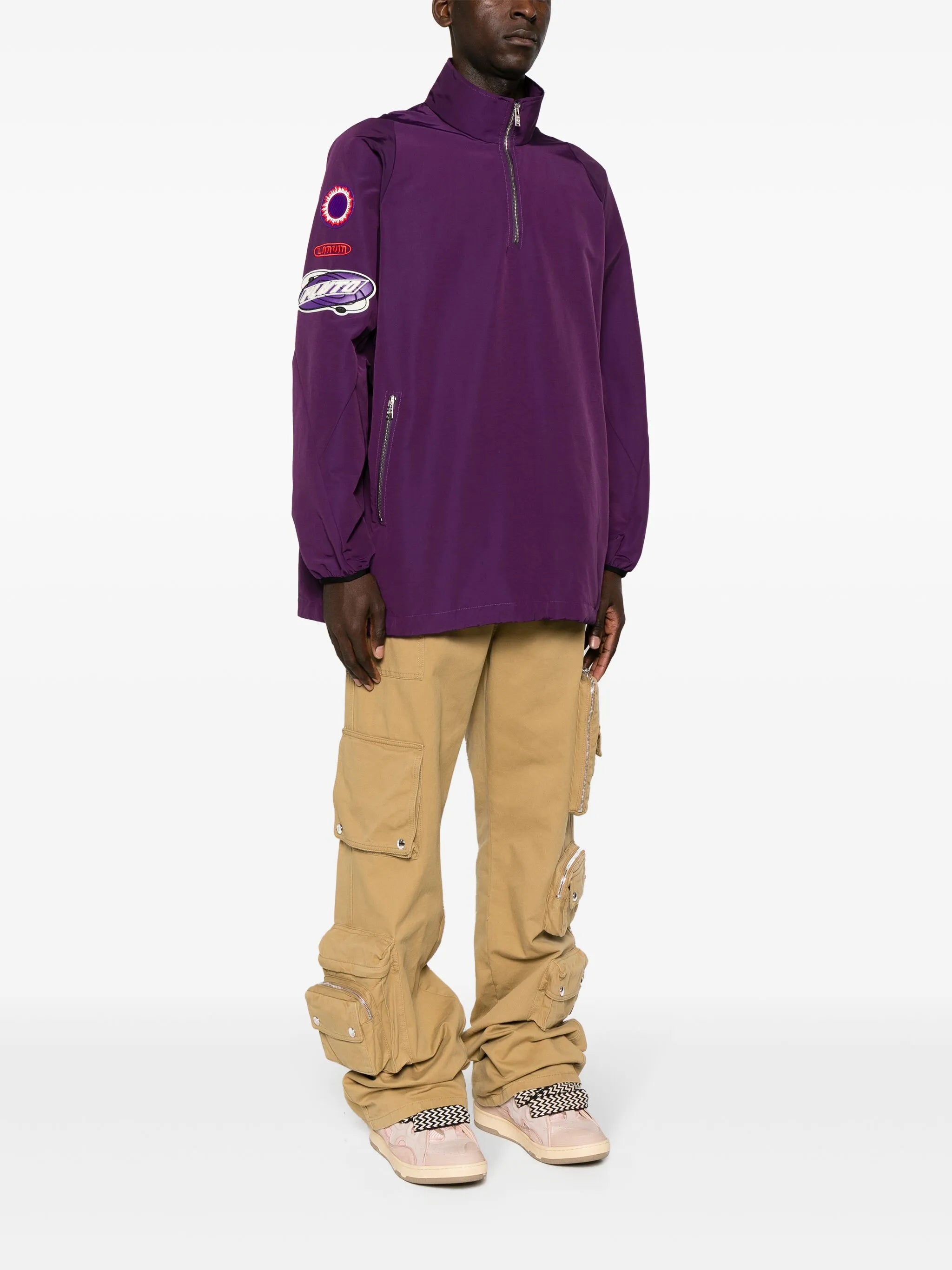 x Future Pluto half-zip windbreaker